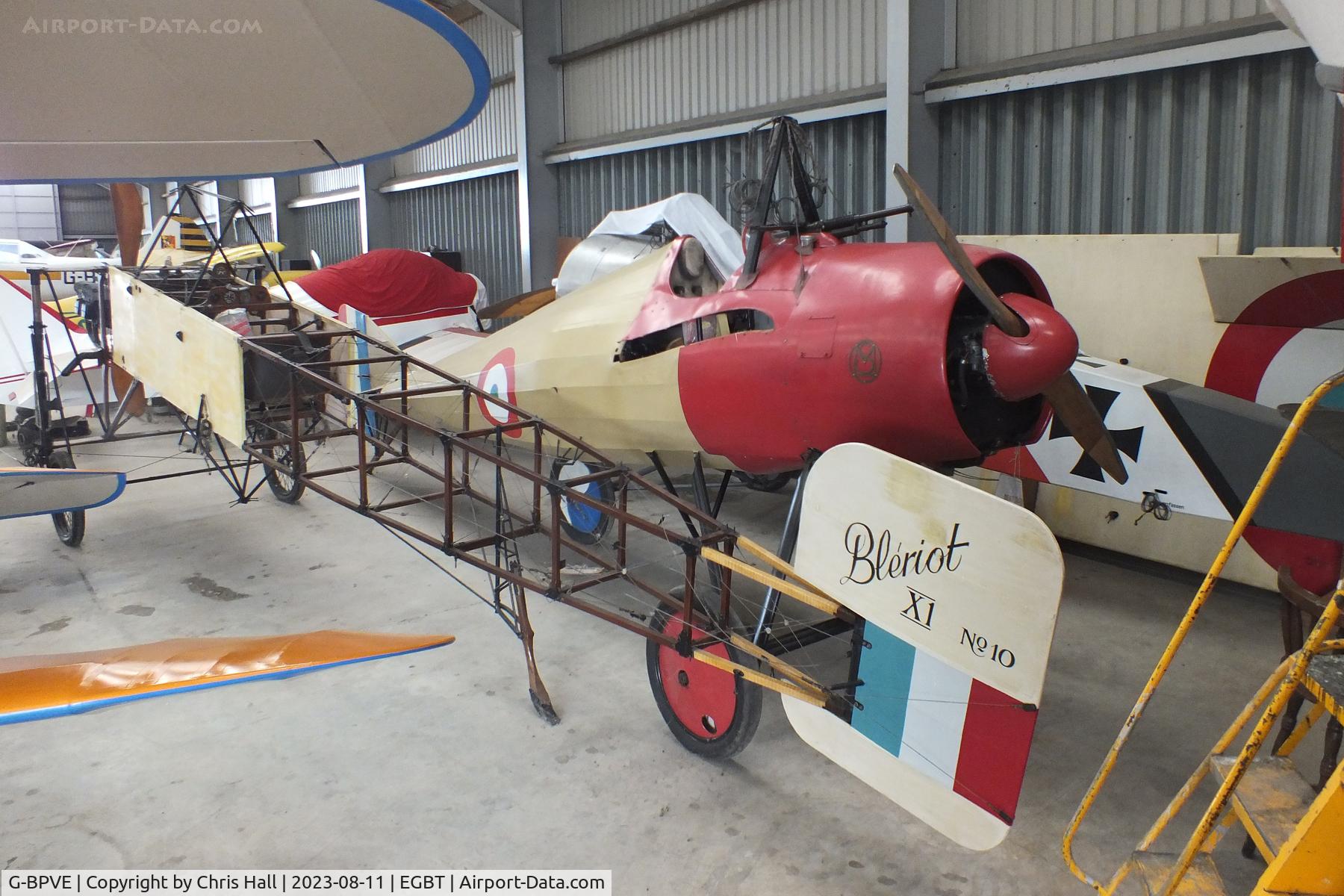 G-BPVE, 1999 Bleriot 1909 Replica C/N 1 (G-BPVE), Turweston