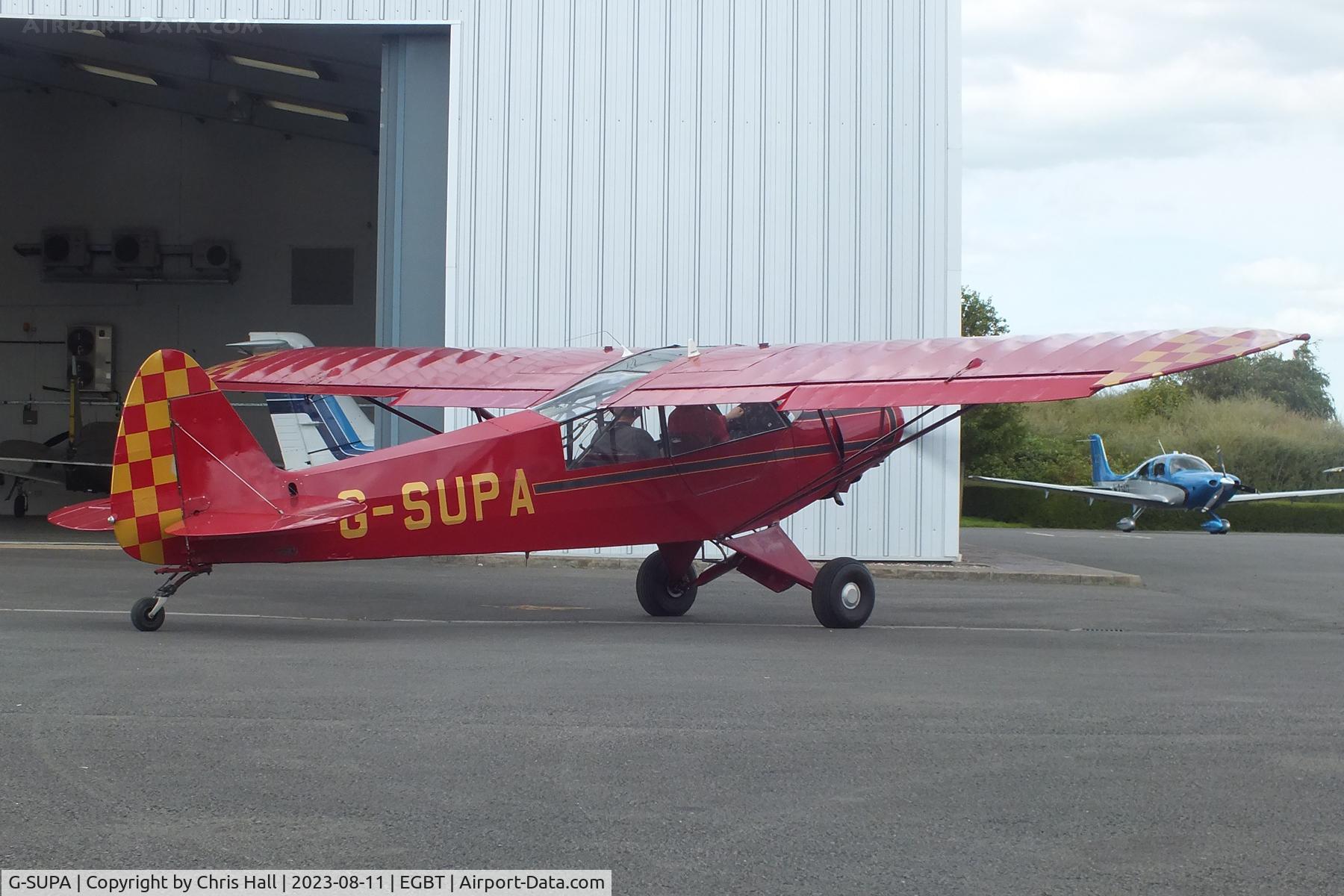 G-SUPA, 1957 Piper PA-18-150 Super Cub C/N 18-5512, Turweston