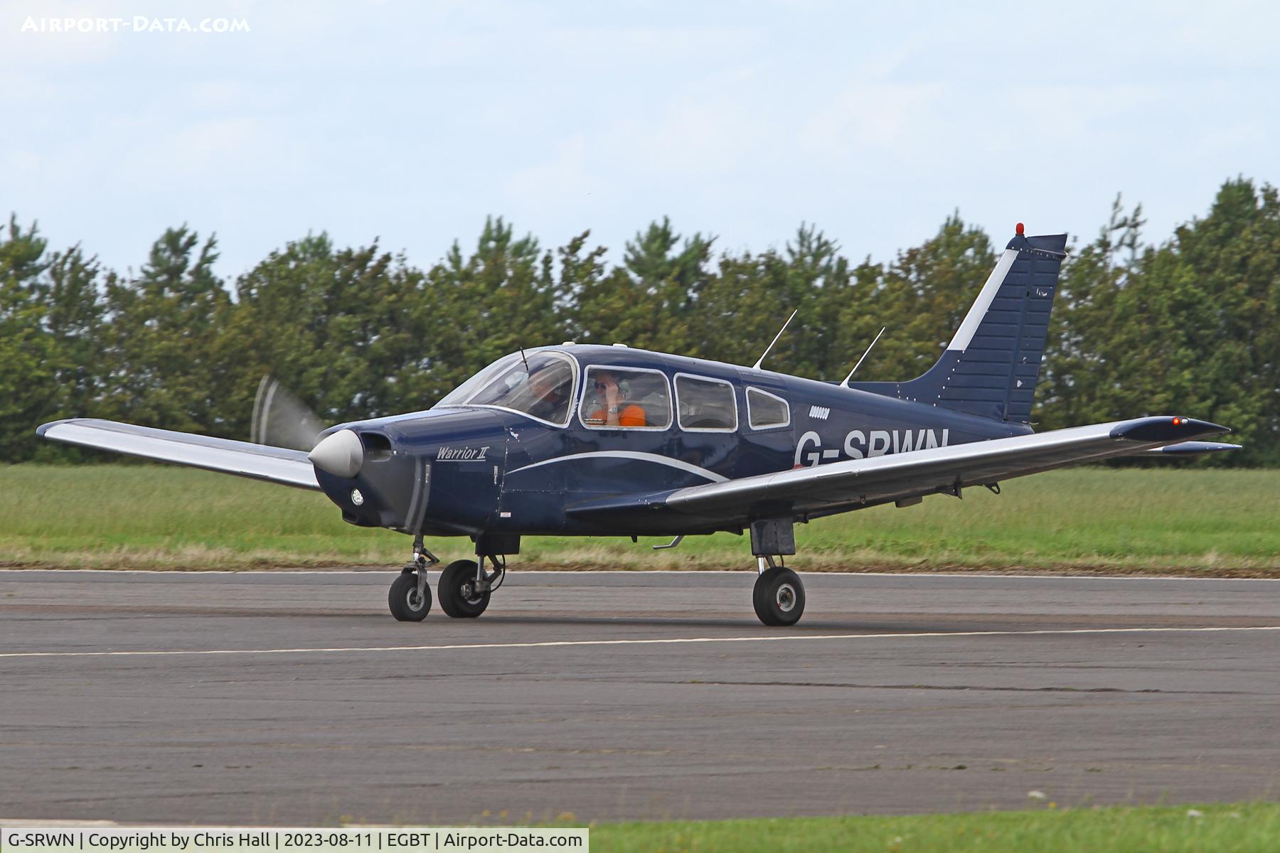 G-SRWN, 1981 Piper PA-28-161 Cherokee Warrior II C/N 28-8116284, Turweston