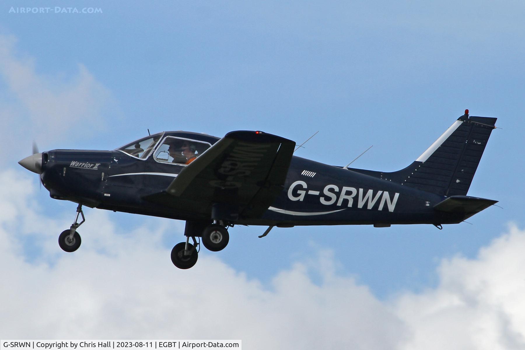 G-SRWN, 1981 Piper PA-28-161 Cherokee Warrior II C/N 28-8116284, Turweston