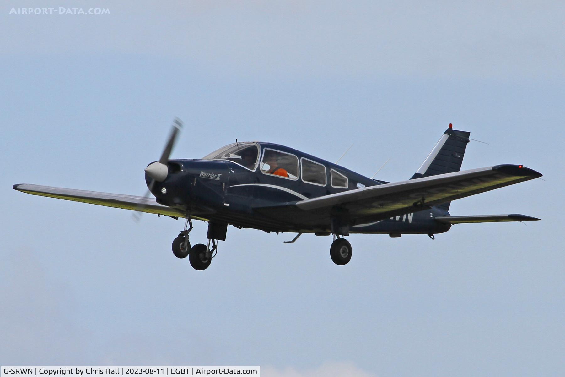 G-SRWN, 1981 Piper PA-28-161 Cherokee Warrior II C/N 28-8116284, Turweston
