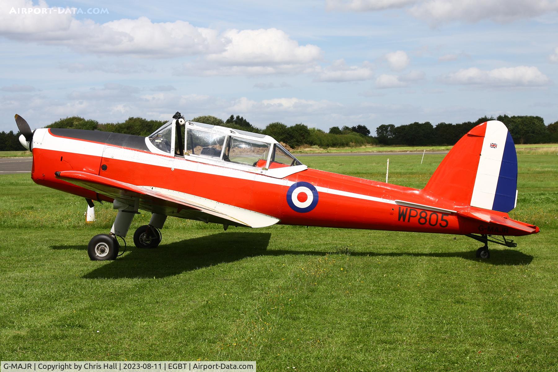 G-MAJR, 1952 De Havilland DHC-1 Chipmunk T.10 C/N C1/0699, De Havilland Moth Rally