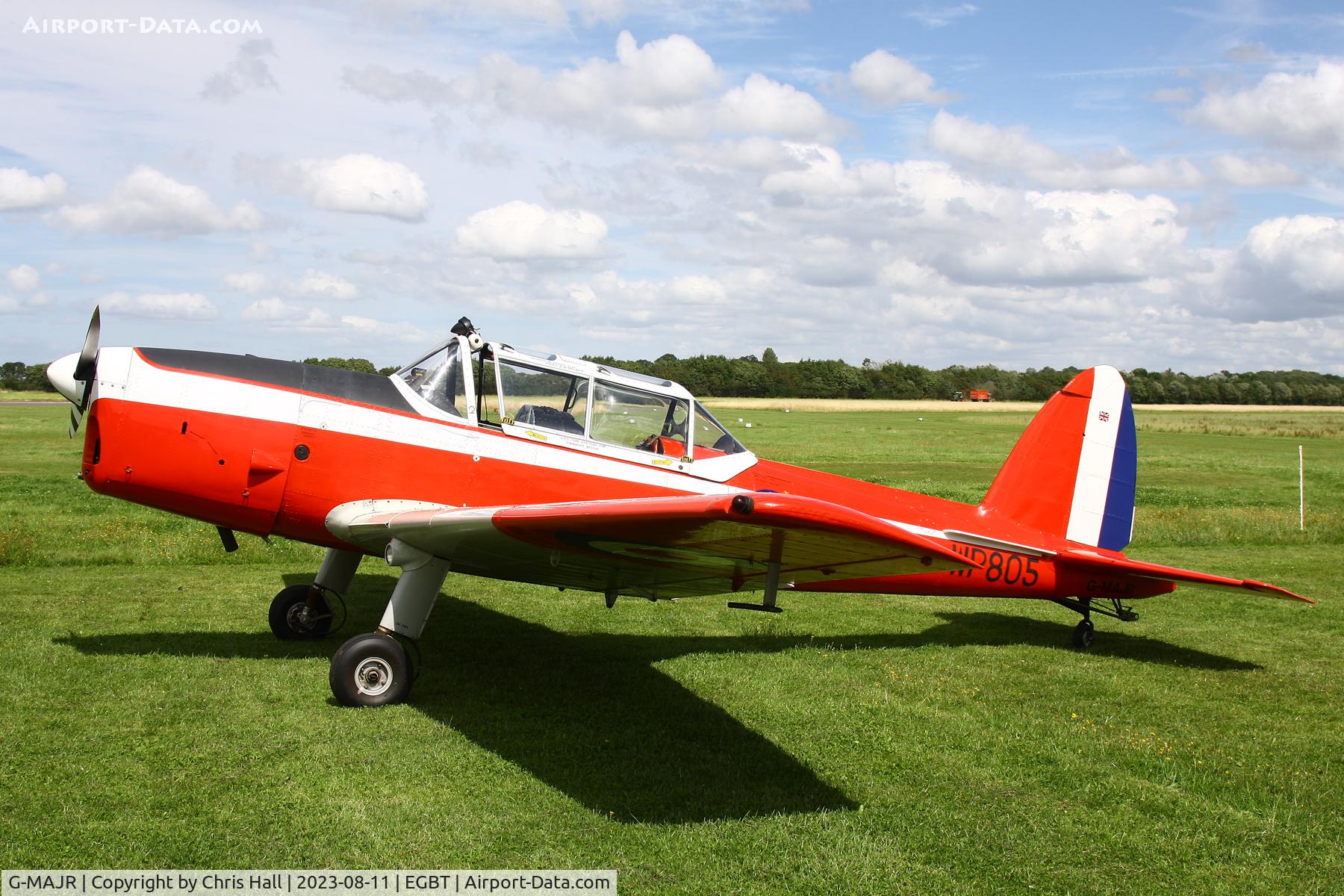 G-MAJR, 1952 De Havilland DHC-1 Chipmunk T.10 C/N C1/0699, De Havilland Moth Rally