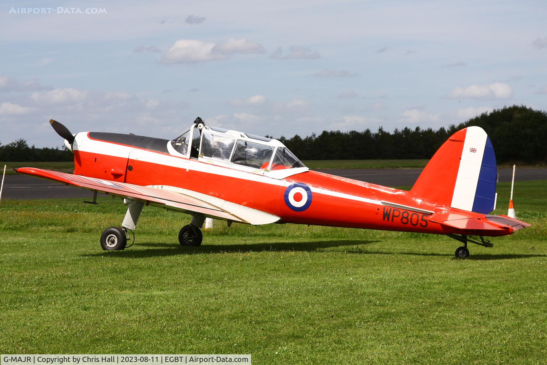 G-MAJR, 1952 De Havilland DHC-1 Chipmunk T.10 C/N C1/0699, De Havilland Moth Rally