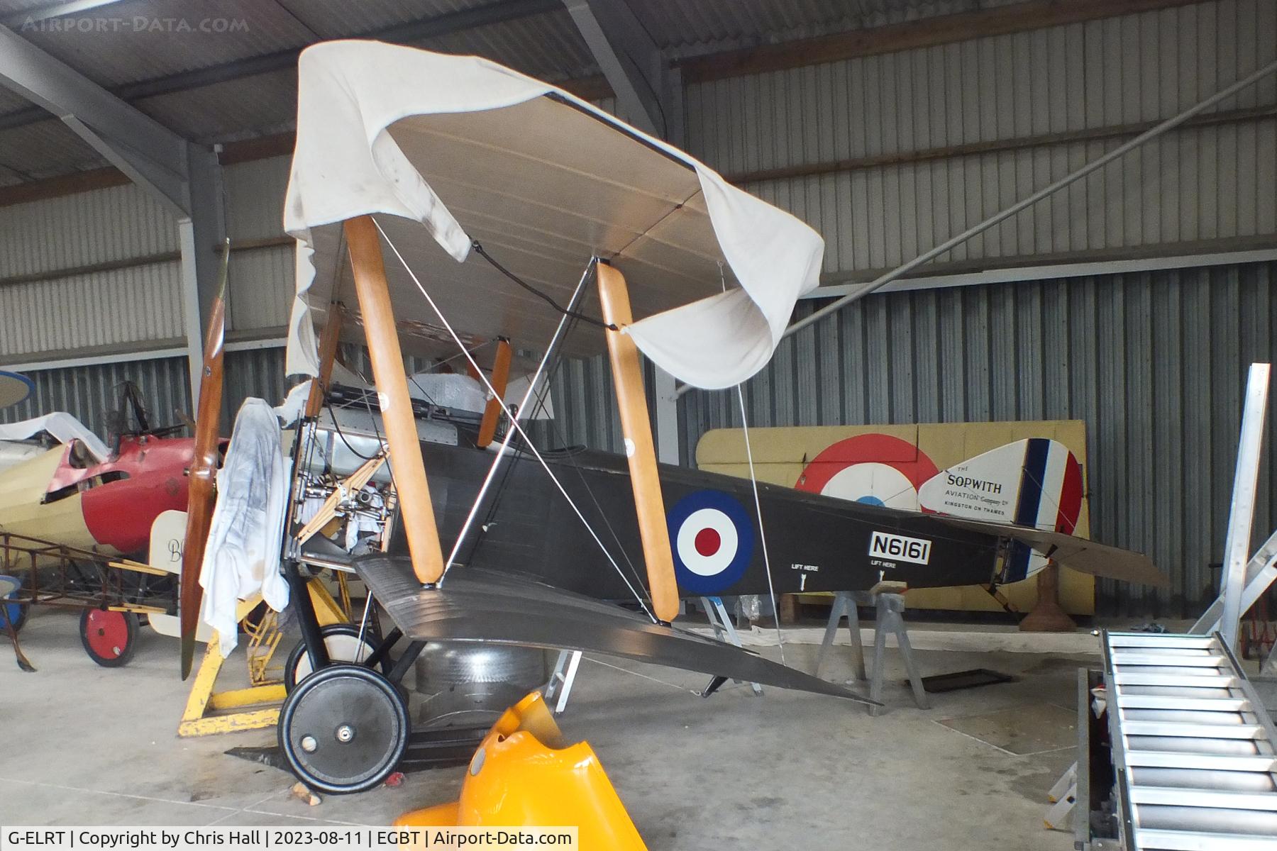 G-ELRT, 1917 Sopwith Scout C/N N6161, Turweston
