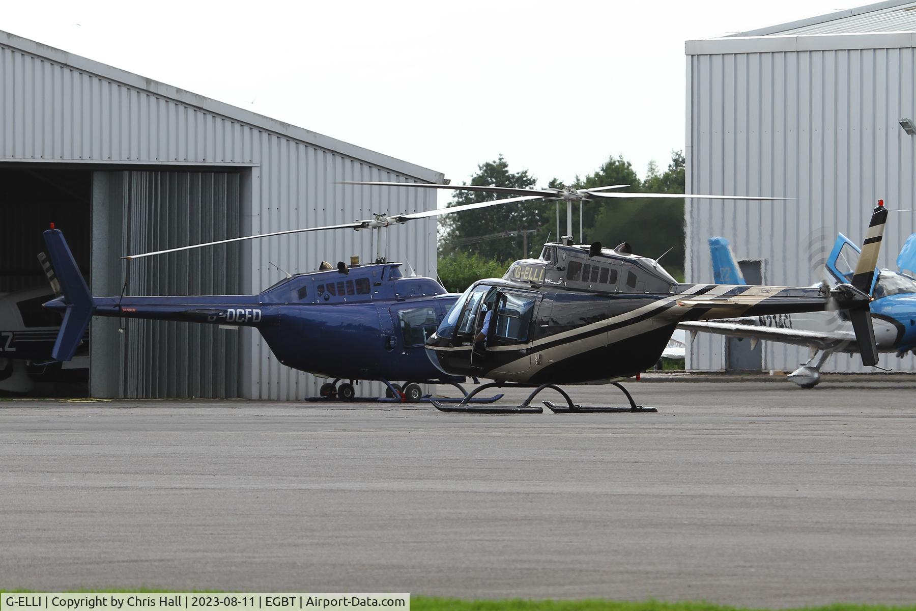 G-ELLI, 1992 Bell 206B JetRanger III C/N 4231, Turweston