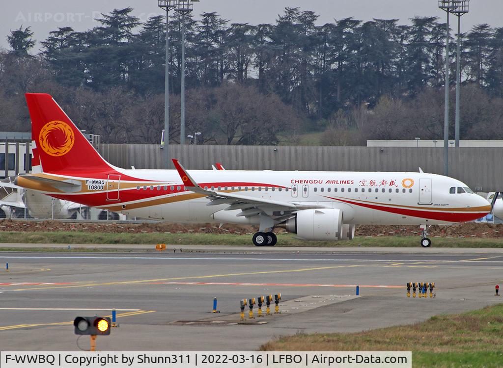 F-WWBQ, 2022 Airbus A320-251N C/N 10800, C/n 10800 - To be B-32D8