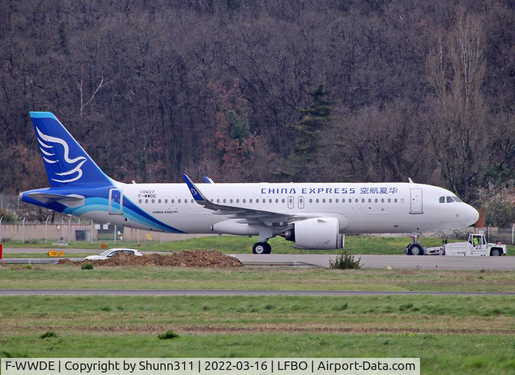 F-WWDE, 2022 Airbus A320-271N C/N 10632, C/n 10632 - To be B-329F