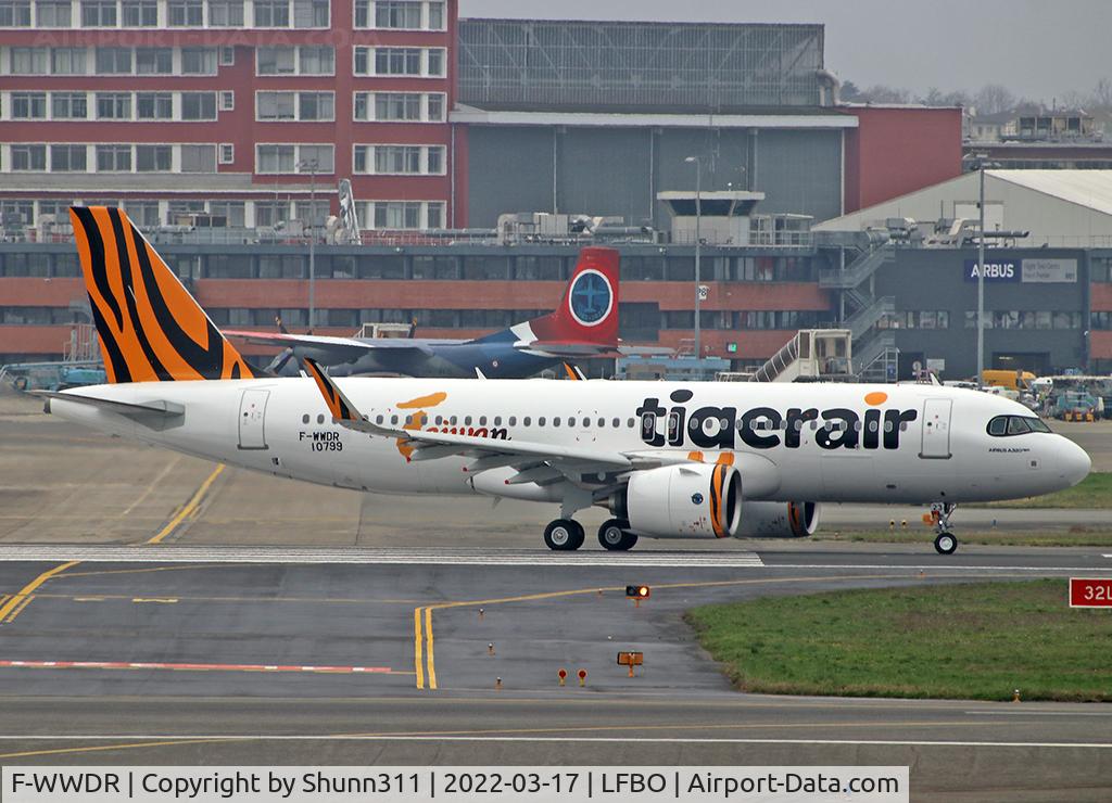 F-WWDR, 2022 Airbus A320-271N C/N 10799, C/n 10799 - To be B-50023