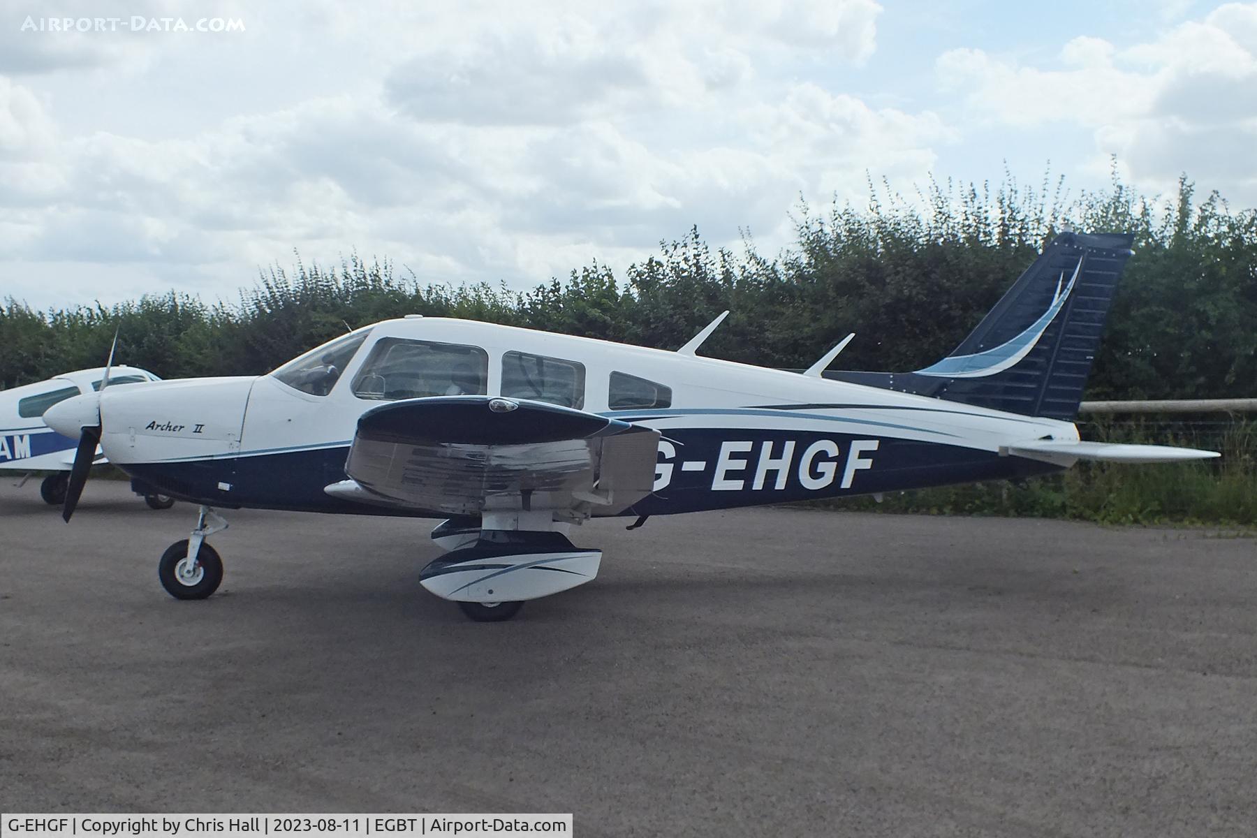 G-EHGF, 1976 Piper PA-28-181 Cherokee Archer II C/N 28-7790188, Turweston