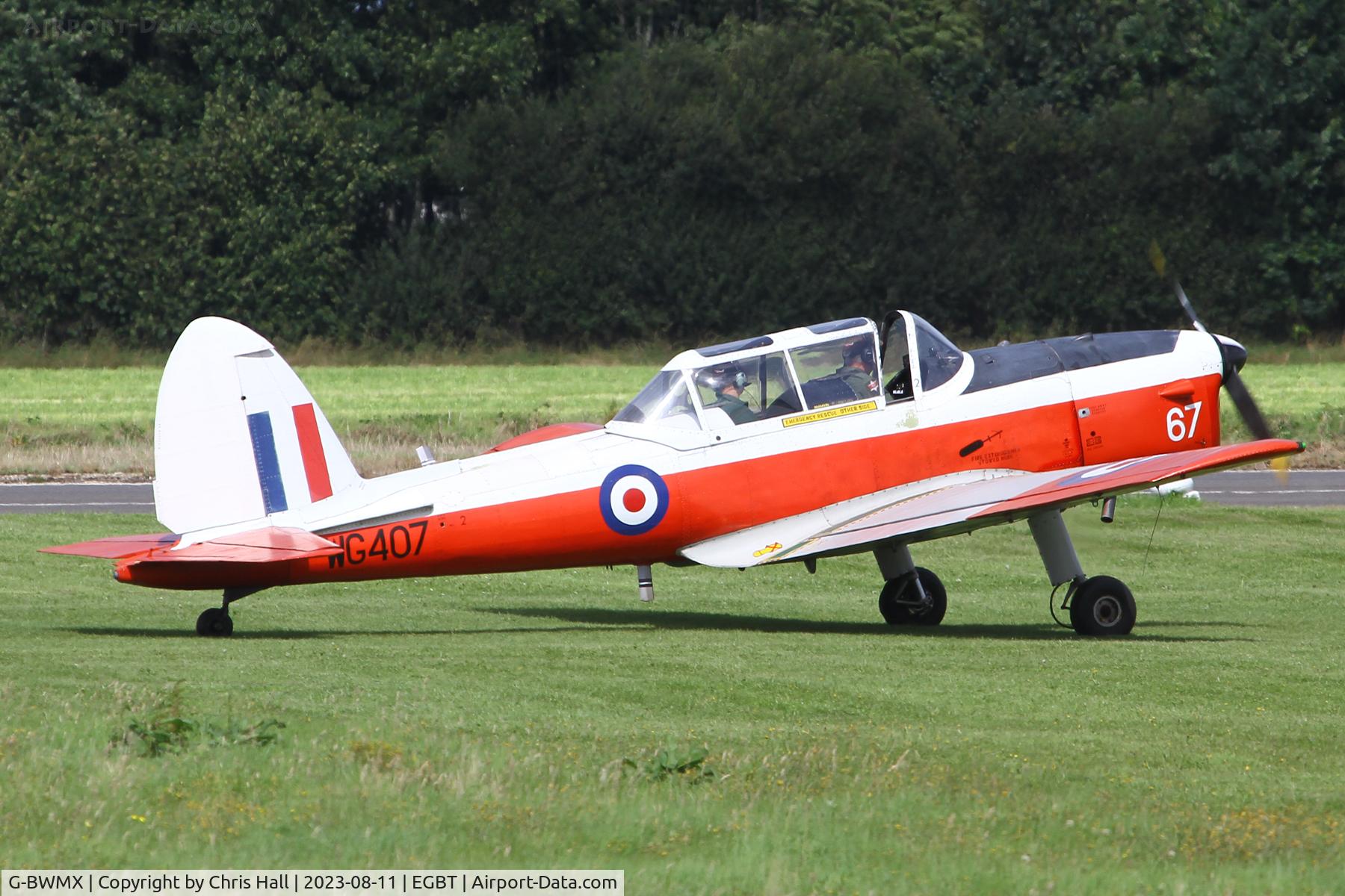G-BWMX, 1951 De Havilland DHC-1 Chipmunk T.10 C/N C1/0481, De Havilland Moth Rally