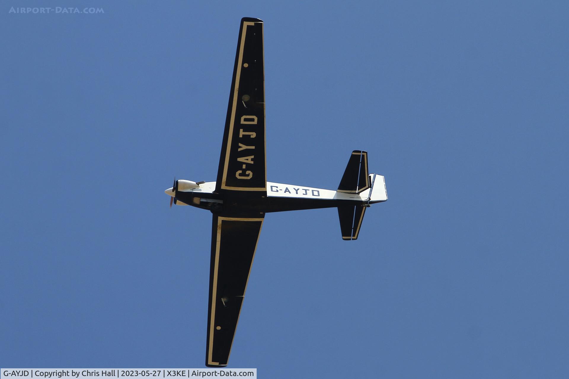 G-AYJD, 1964 Alpavia Fournier RF-3 C/N 11, Lancashire Landing 2023