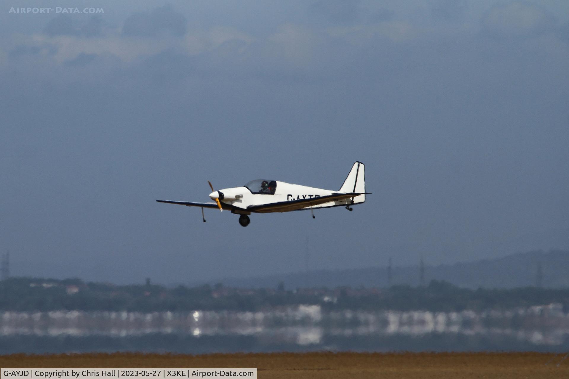 G-AYJD, 1964 Alpavia Fournier RF-3 C/N 11, Lancashire Landing 2023