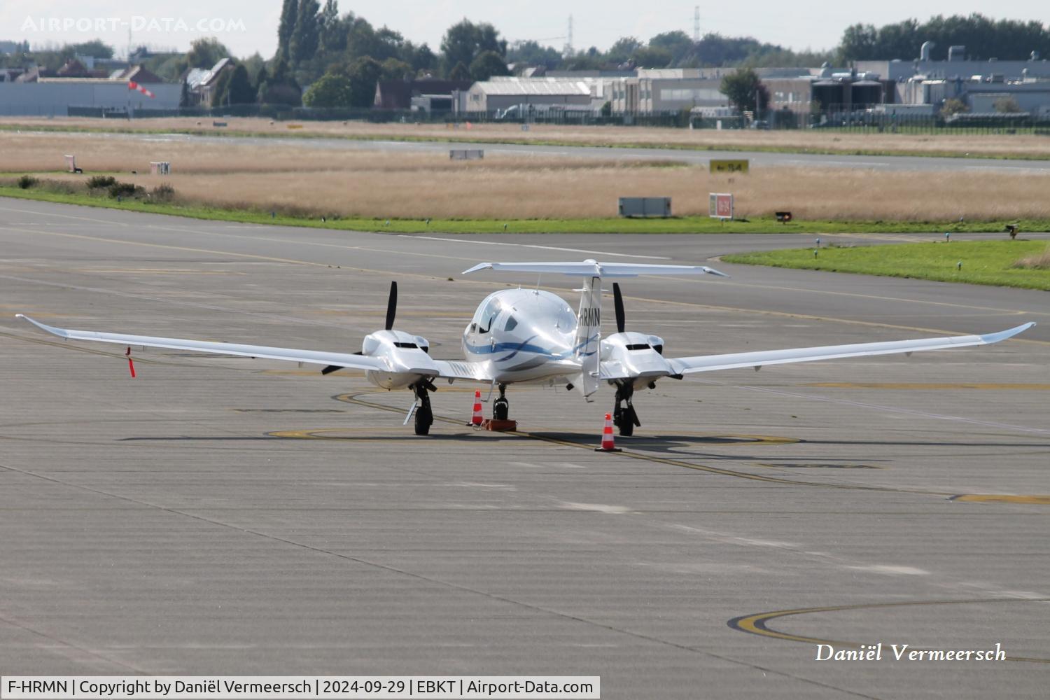 F-HRMN, Diamond DA-62 C/N 62.137, At Kortrijk-Wevelgem Airport.