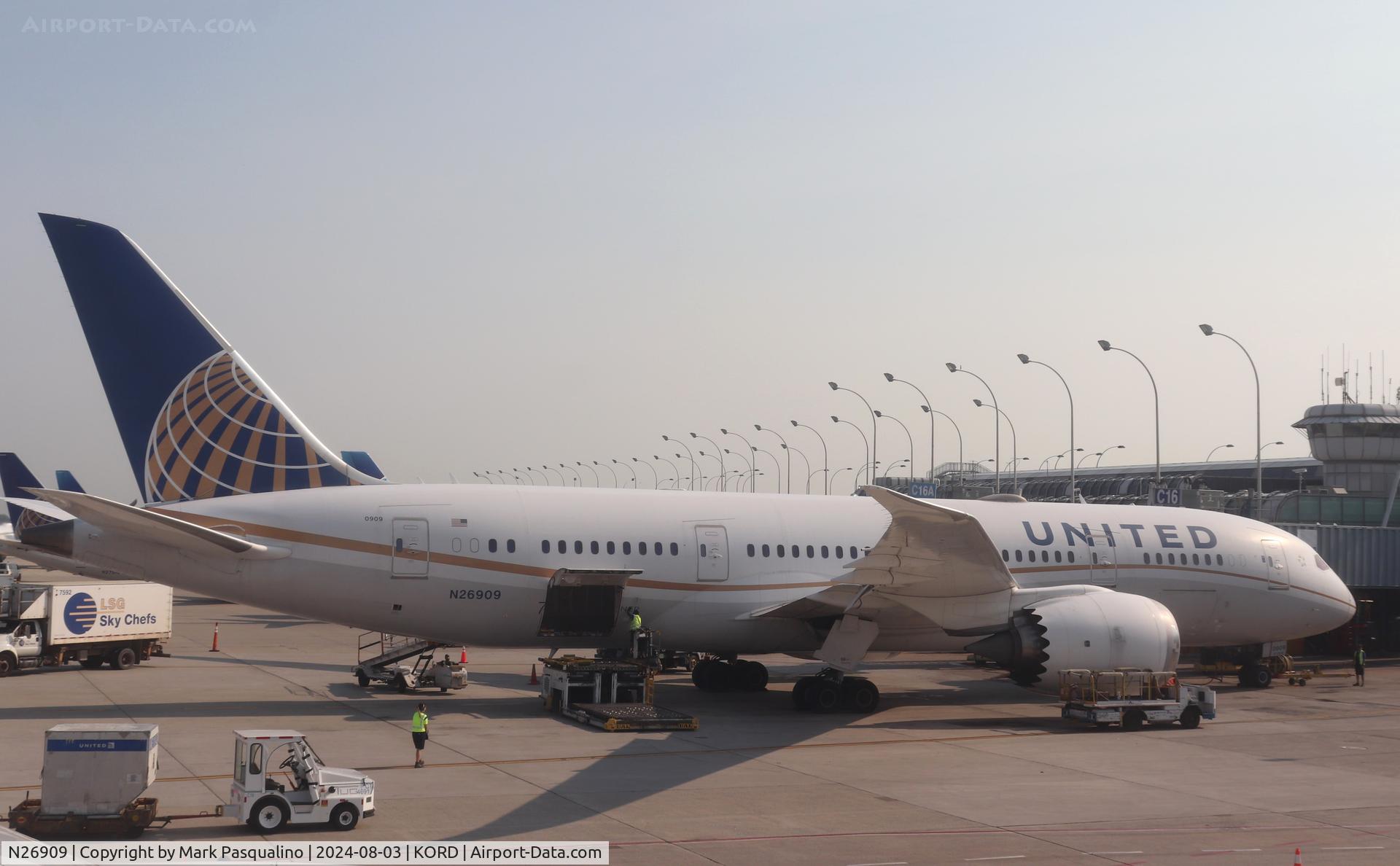 N26909, 2013 Boeing 787-8 Dreamliner C/N 34827, Boeing 787-8 Dreamliner