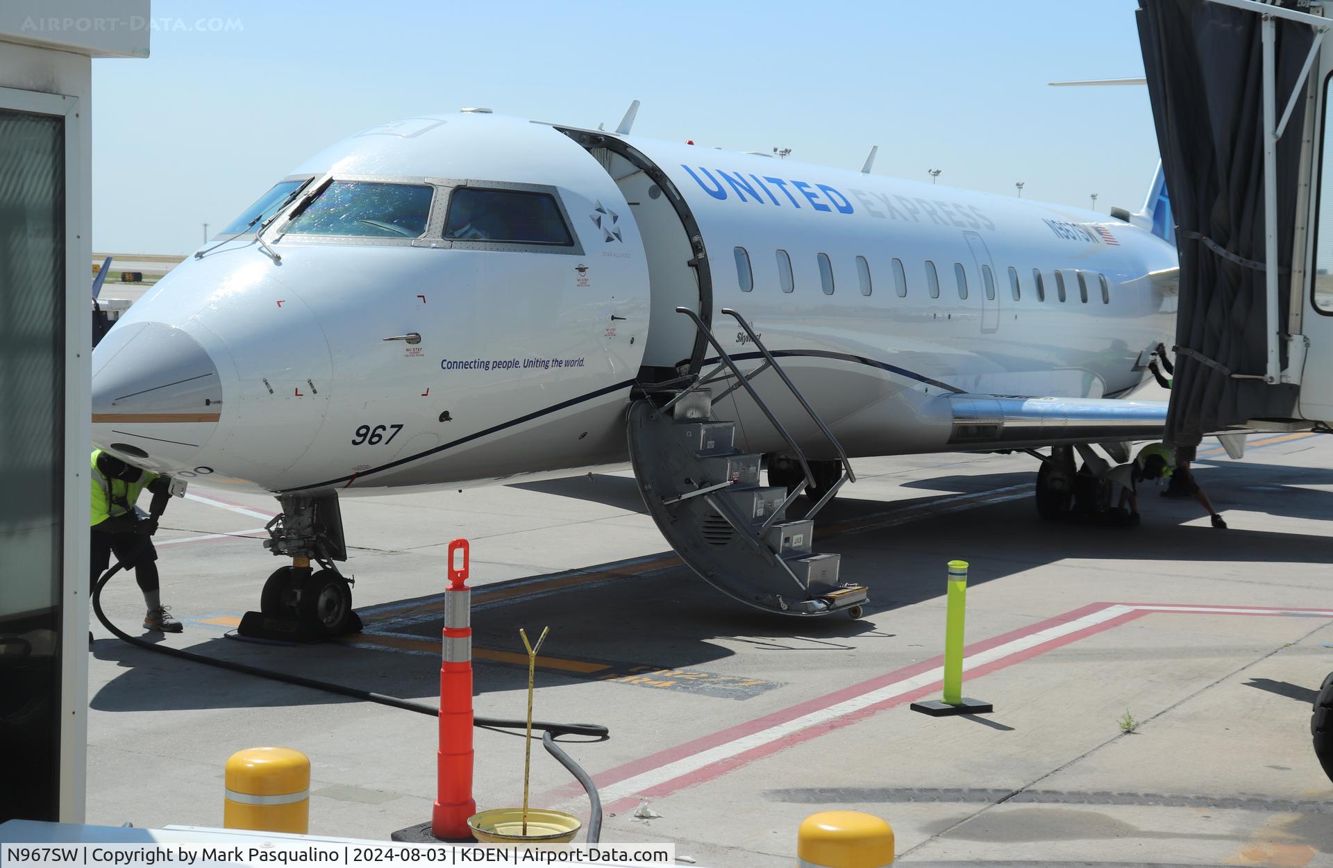 N967SW, 2003 Bombardier CRJ-200ER (CL-600-2B19) C/N 7872, CL-600-2B19