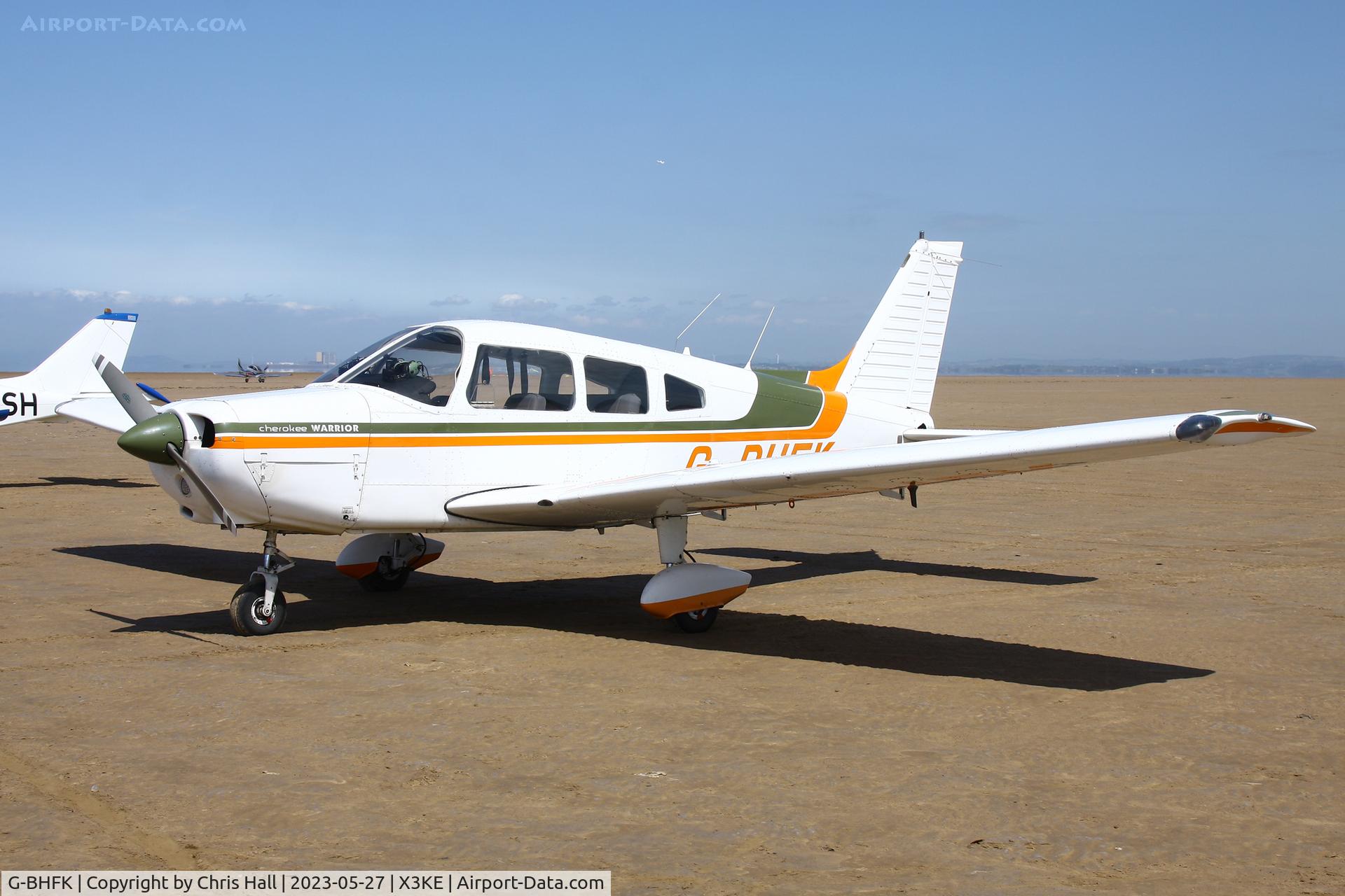 G-BHFK, 1976 Piper PA-28-151 Cherokee Warrior C/N 28-7615088, Lancashire Landing 2023