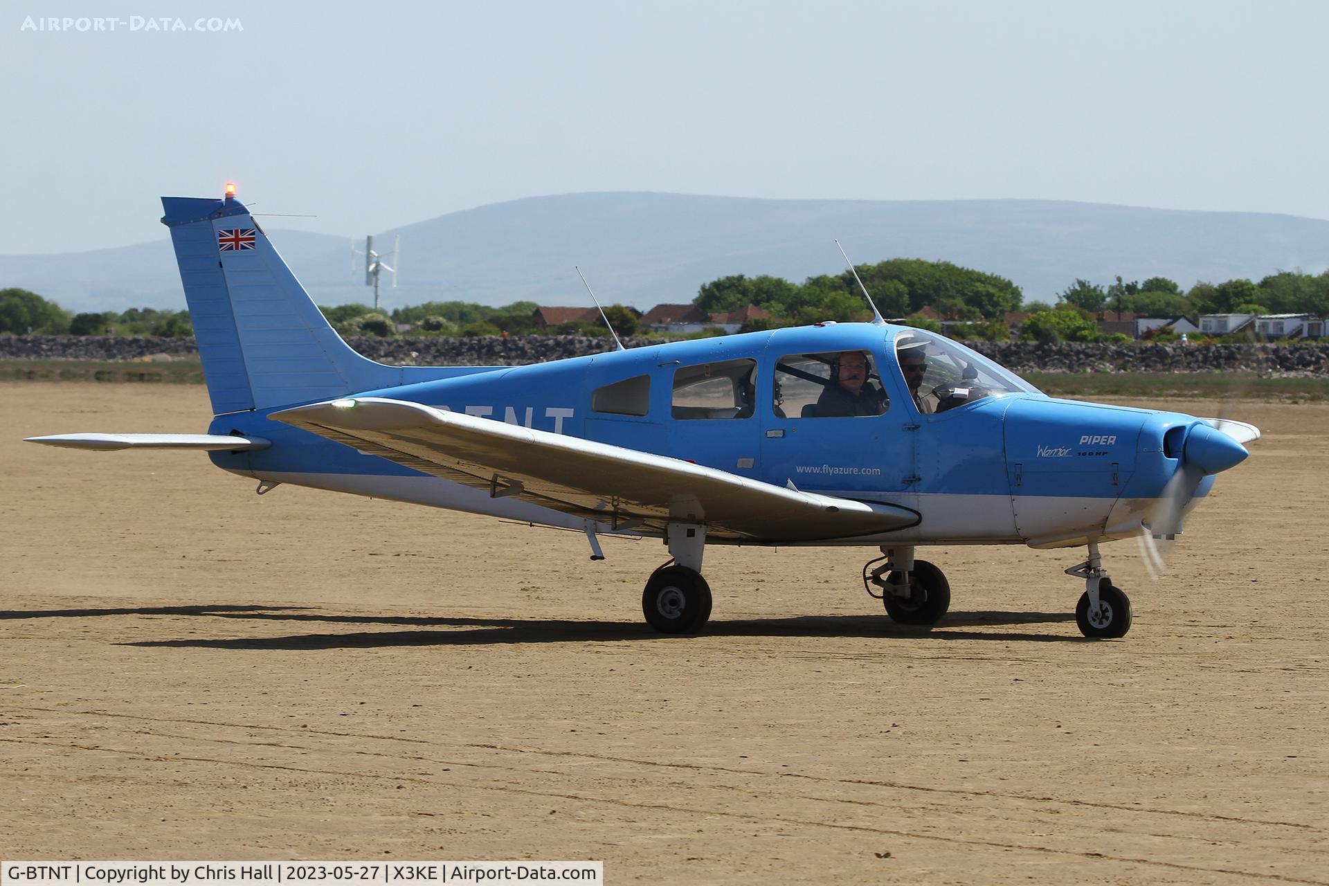 G-BTNT, 1976 Piper PA-28-151 Cherokee Warrior C/N 28-7615401, Lancashire Landing 2023