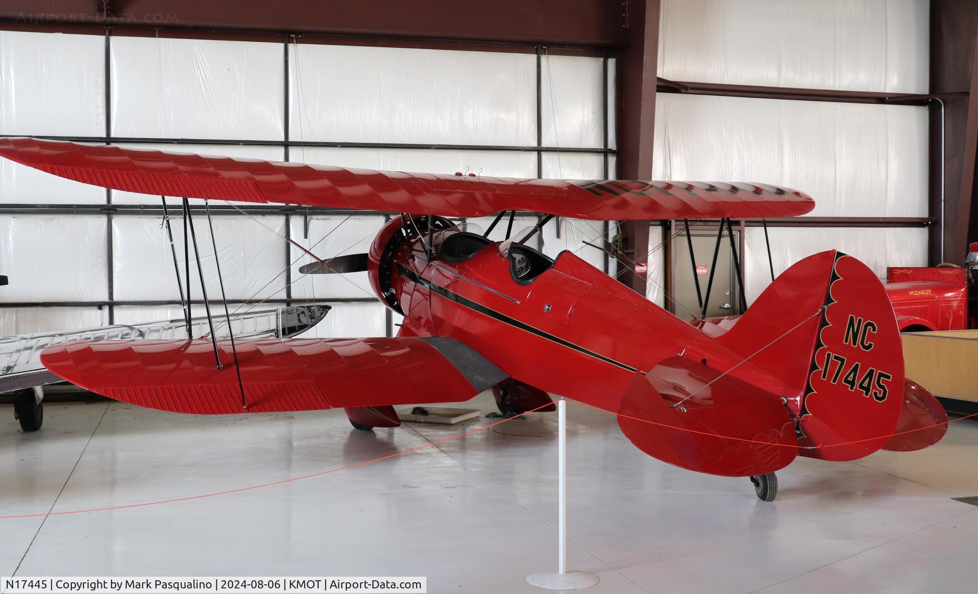 N17445, 1931 Waco QCF C/N 3496, Waco QCF