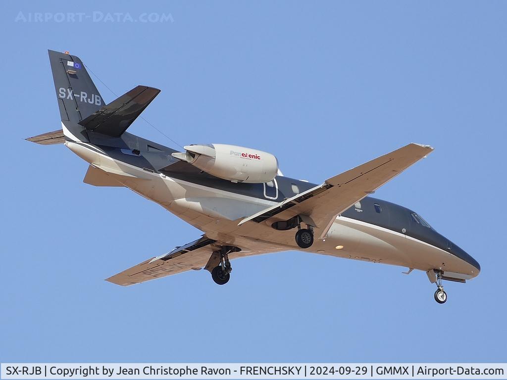 SX-RJB, 2007 Cessna 560XL Citation Excel C/N 560-5701, Panellenic Airlines from Séville