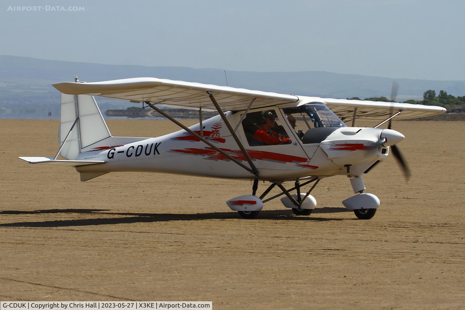 G-CDUK, 2005 Comco Ikarus C42 FB80 C/N 0511-6770, Lancashire Landing 2023