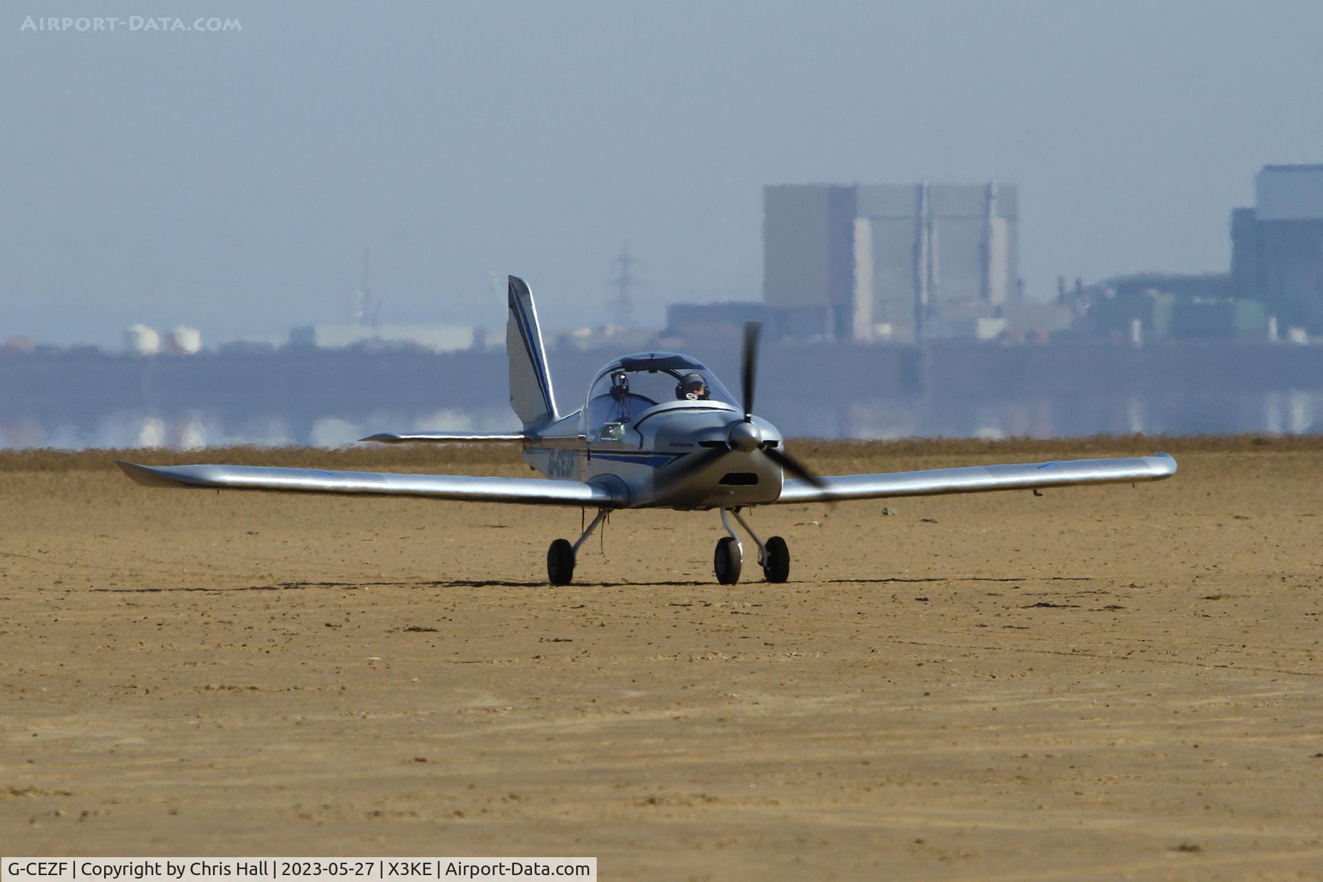 G-CEZF, 2008 Aerotechnik EV-97 TeamEurostar UK C/N 3205, Lancashire Landing 2023
