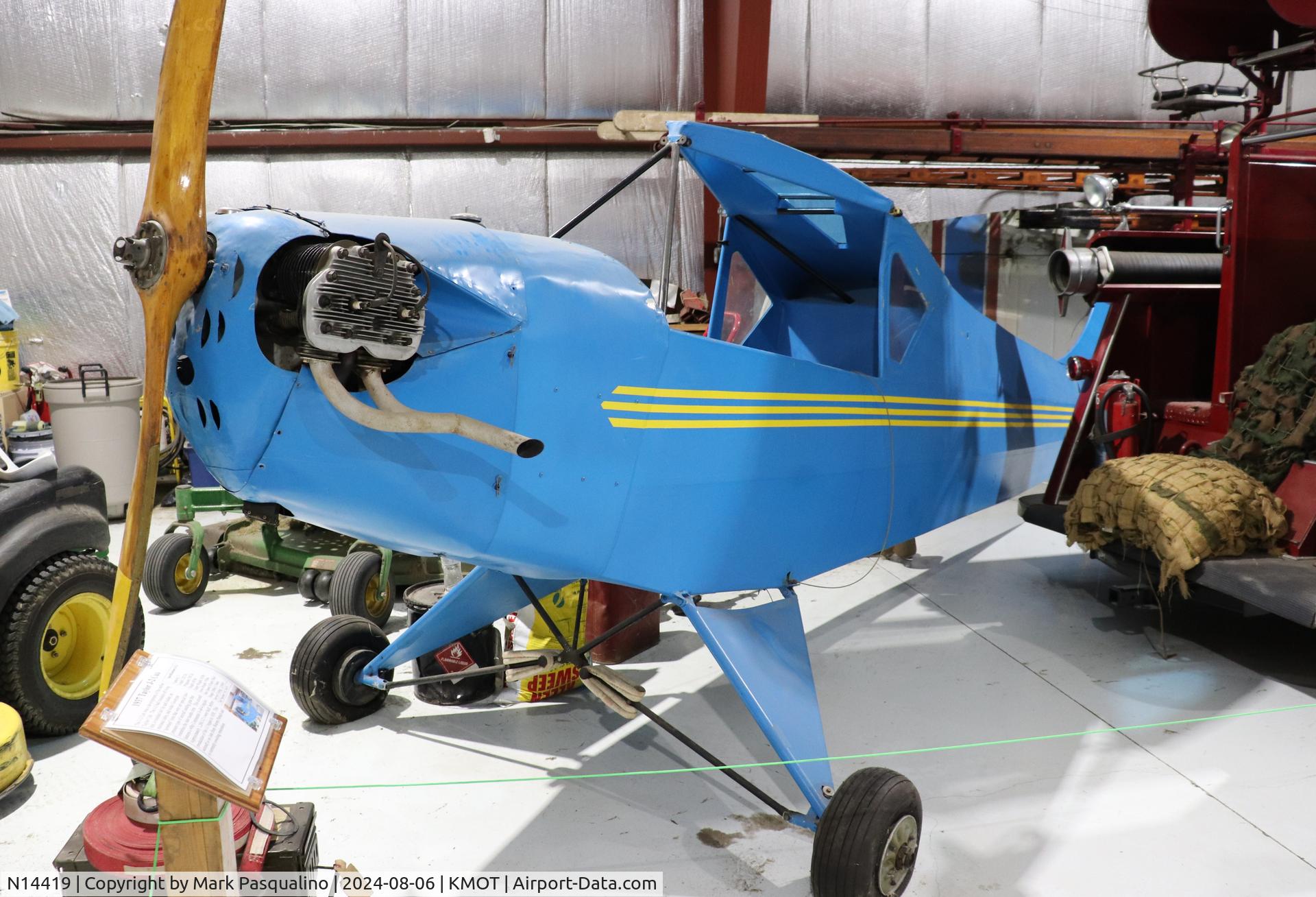 N14419, 1937 Taylor J-2 Cub C/N 1607, Taylor j-2