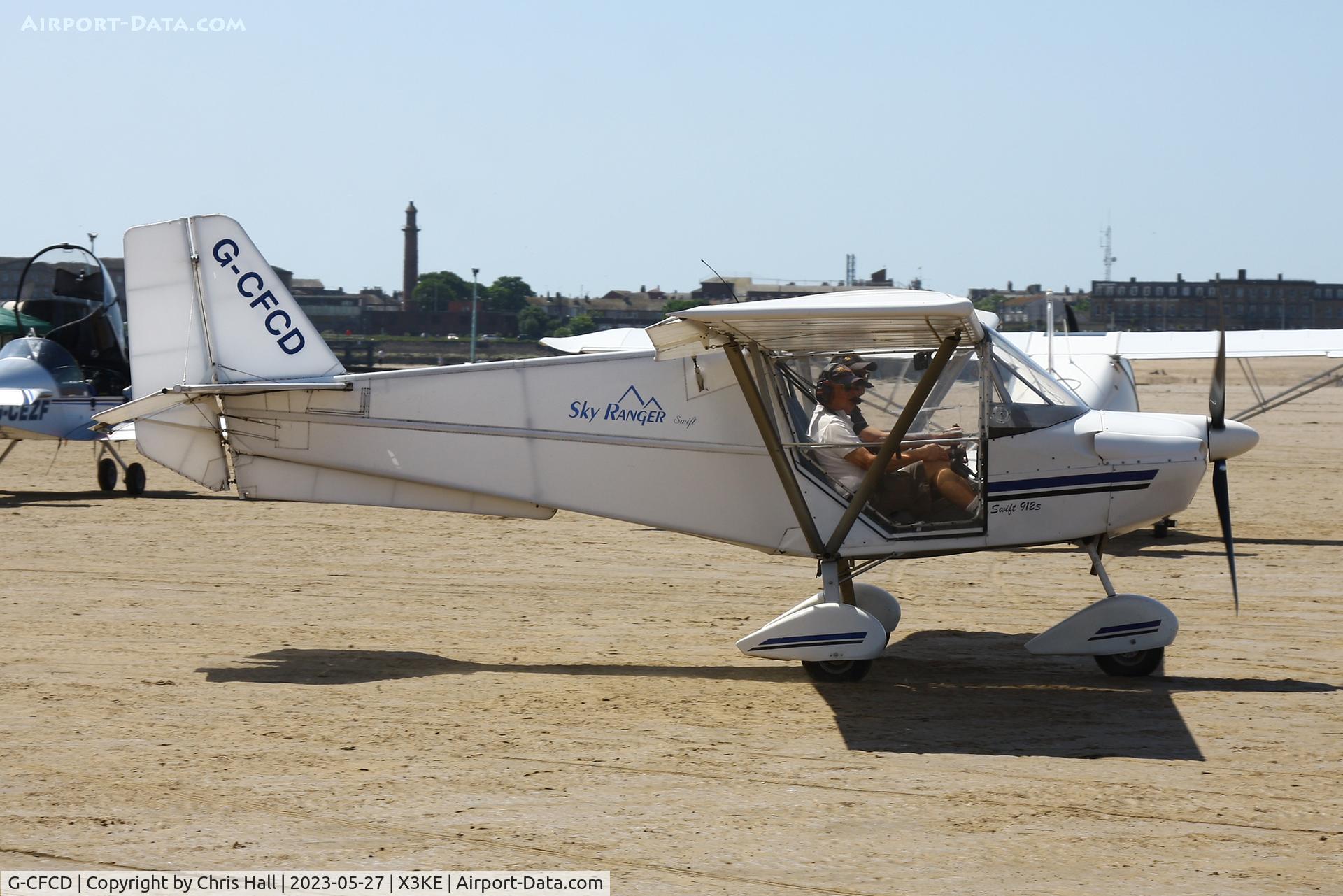 G-CFCD, 2007 Skyranger Swift 912S(1) C/N BMAA/HB/554, Lancashire Landing 2023