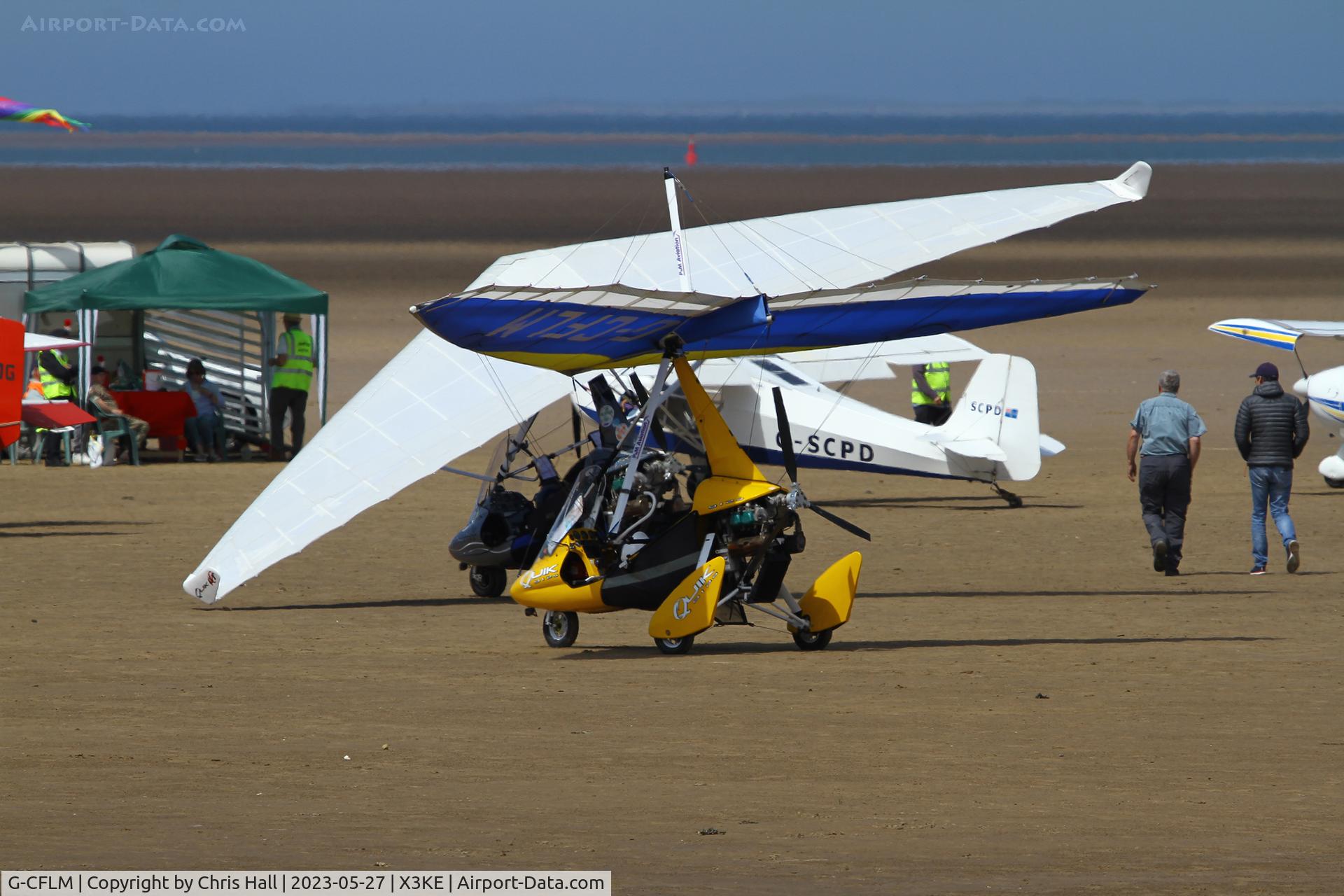 G-CFLM, 2008 Mainair Pegasus Quik C/N 8399, Lancashire Landing 2023