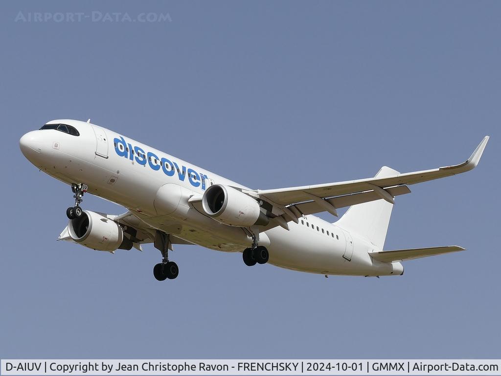 D-AIUV, 2016 Airbus A320-214 C/N 7174, Frankfurt (FRA)	Marrakesh (RAK)	4Y202