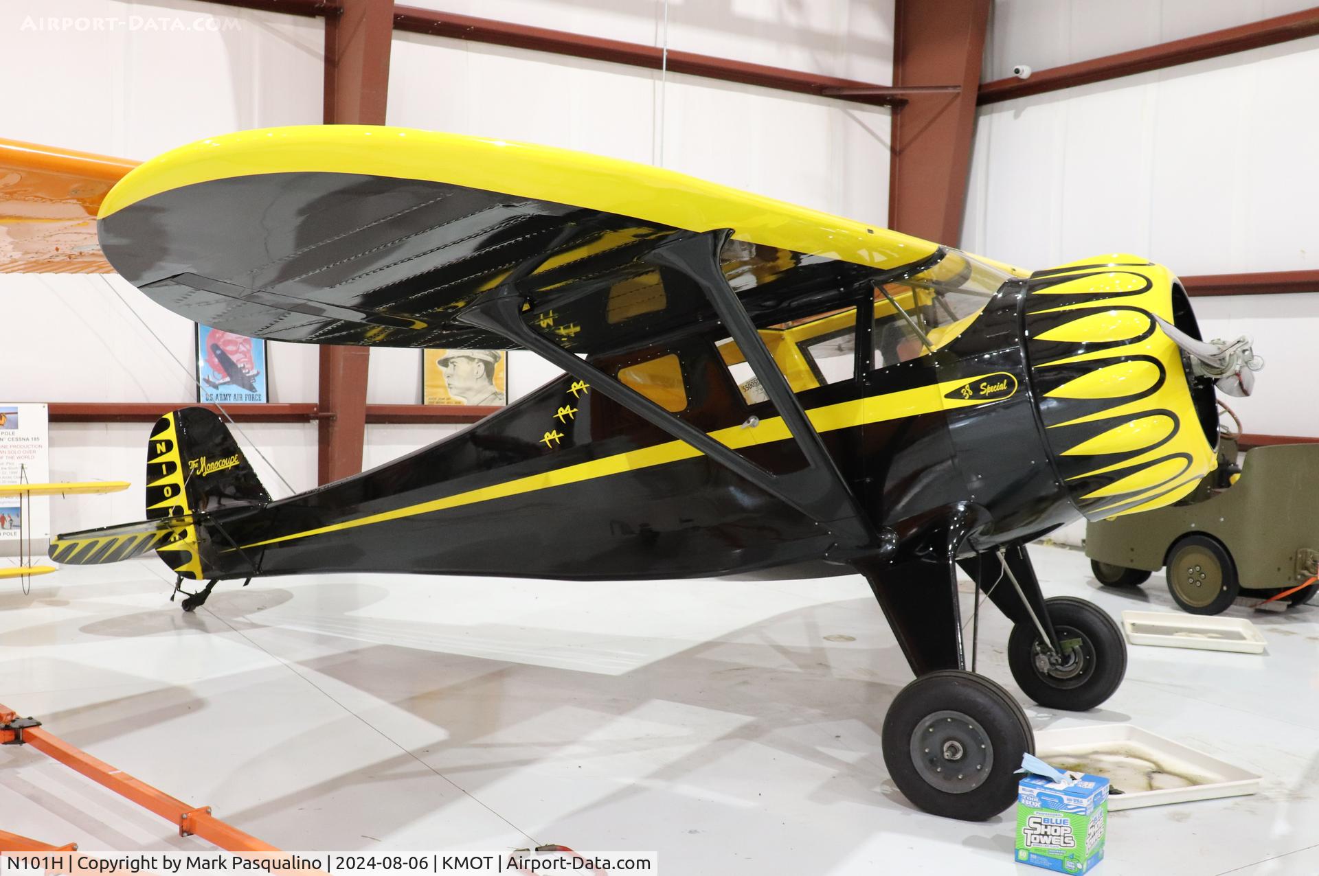 N101H, 1938 Monocoupe 110 Special C/N 6W60, Monocoupe 110 Special