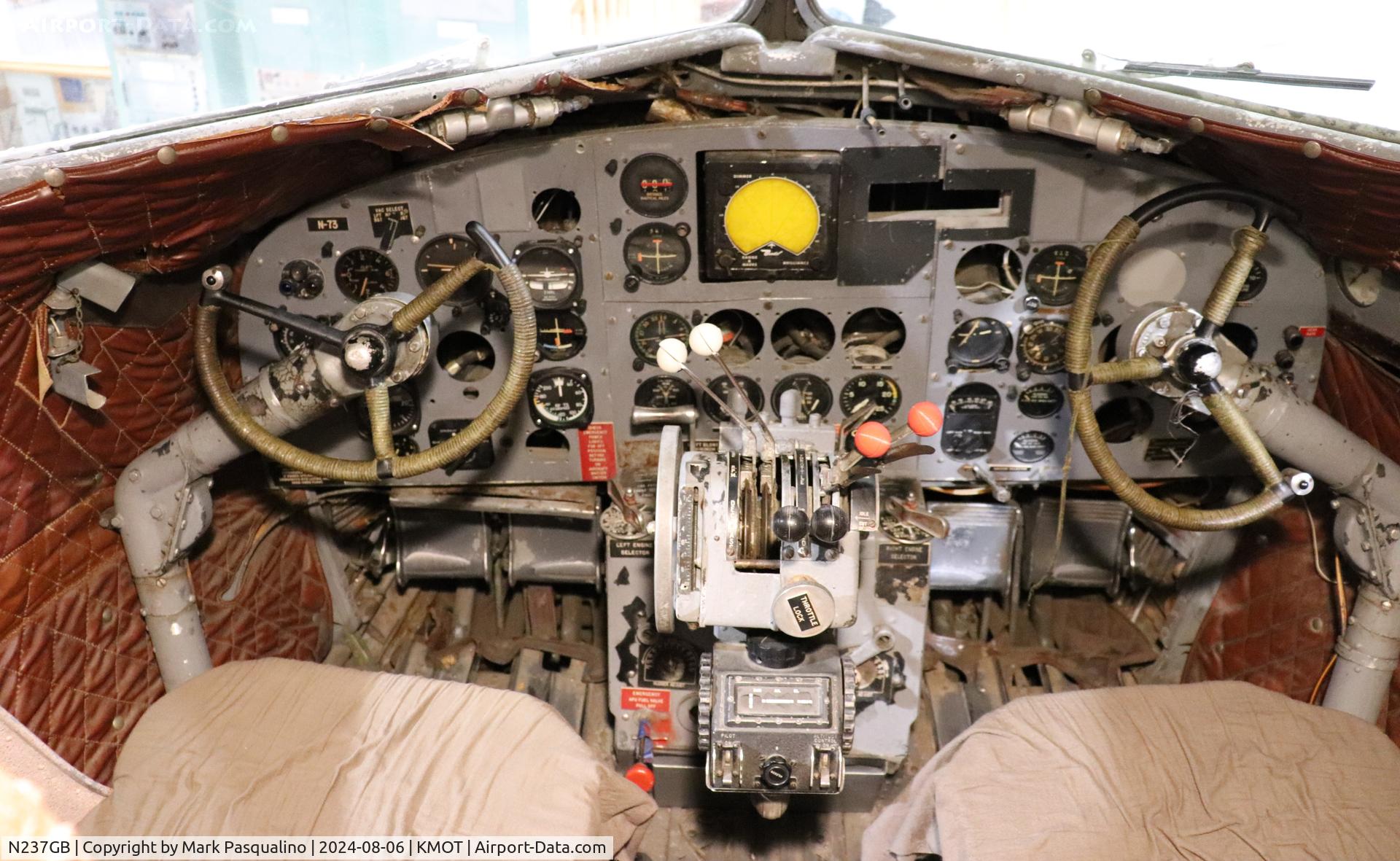 N237GB, Douglas DC3C 1830-94 C/N 26968, Douglas DC3C prior registrations N73, N53, N7676C