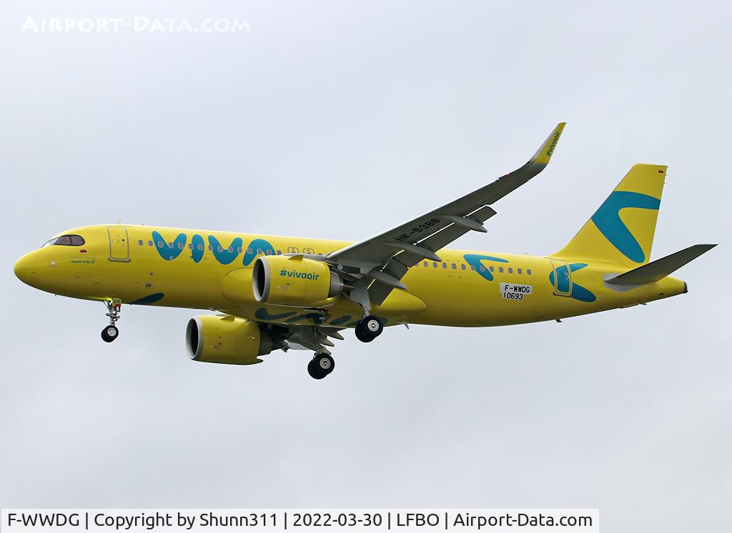 F-WWDG, 2022 Airbus A320-251N C/N 10683, C/n 10683 - To be HK-5388