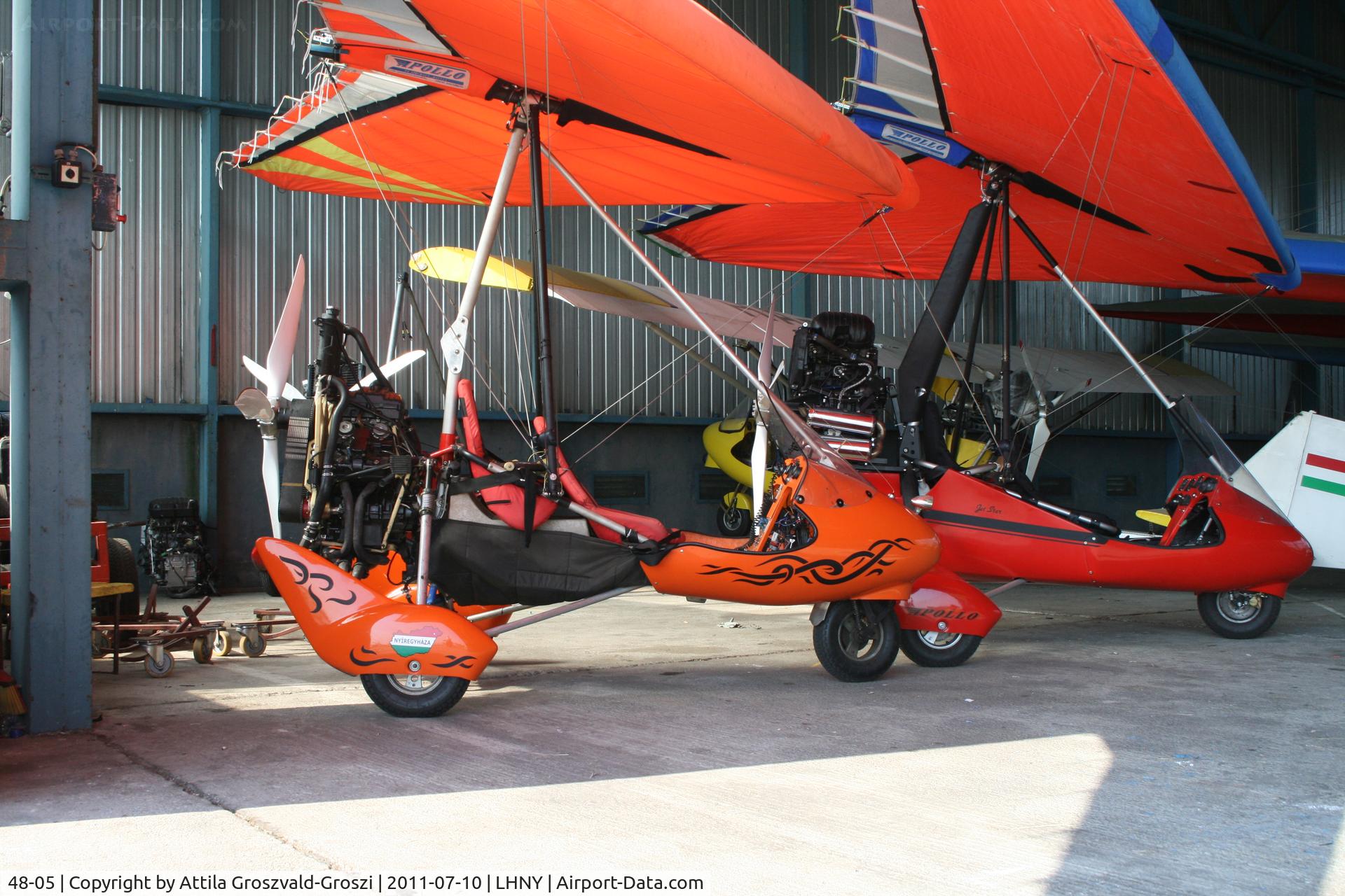 48-05, Halley Apollo C15D / Racer GT, LHNY - Nyíregyháza Airport, Hungary