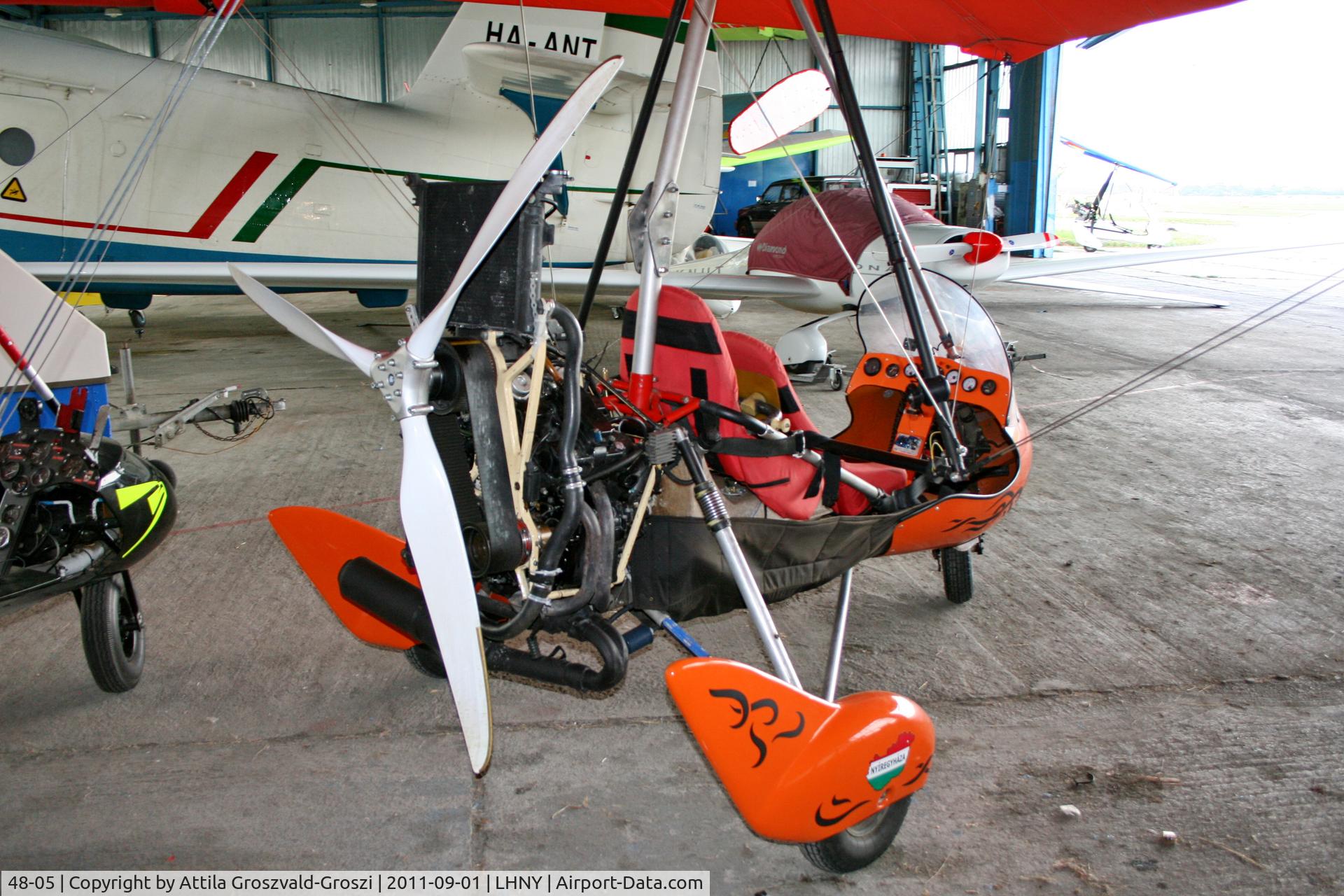 48-05, Halley Apollo C15D / Racer GT, LHNY - Nyíregyháza Airport, Hungary