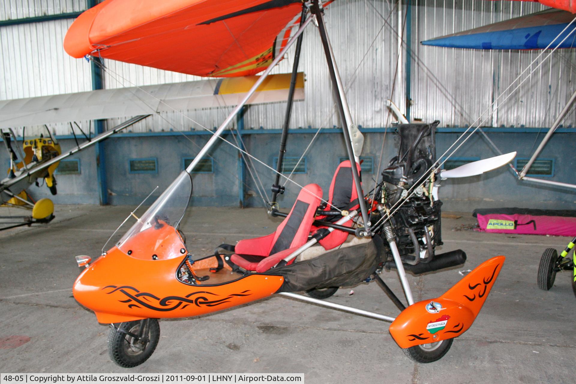 48-05, Halley Apollo C15D / Racer GT, LHNY - Nyíregyháza Airport, Hungary