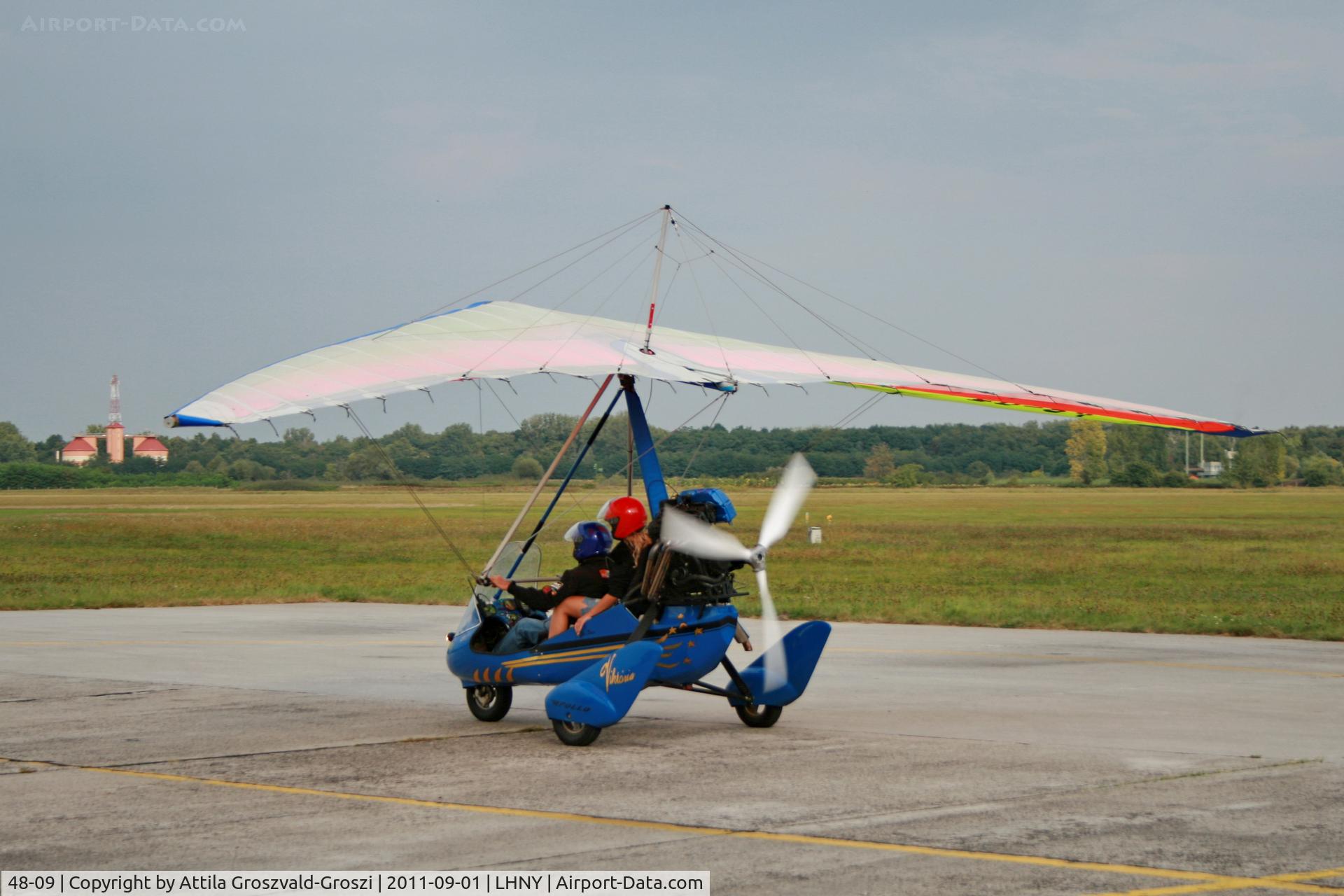 48-09, Halley Apollo C-15 / Apollo Jet Star C/N ...... / 180707, LHNY - Nyíregyháza Airport, Hungary