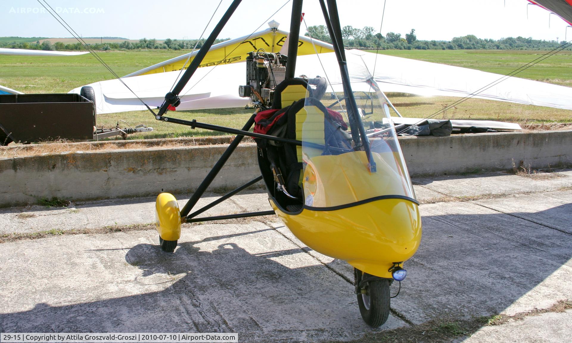 29-15, Halley Apollo C15 Sexy / Apollo Racer GT, Balatonfökajár Airport, Hungary
