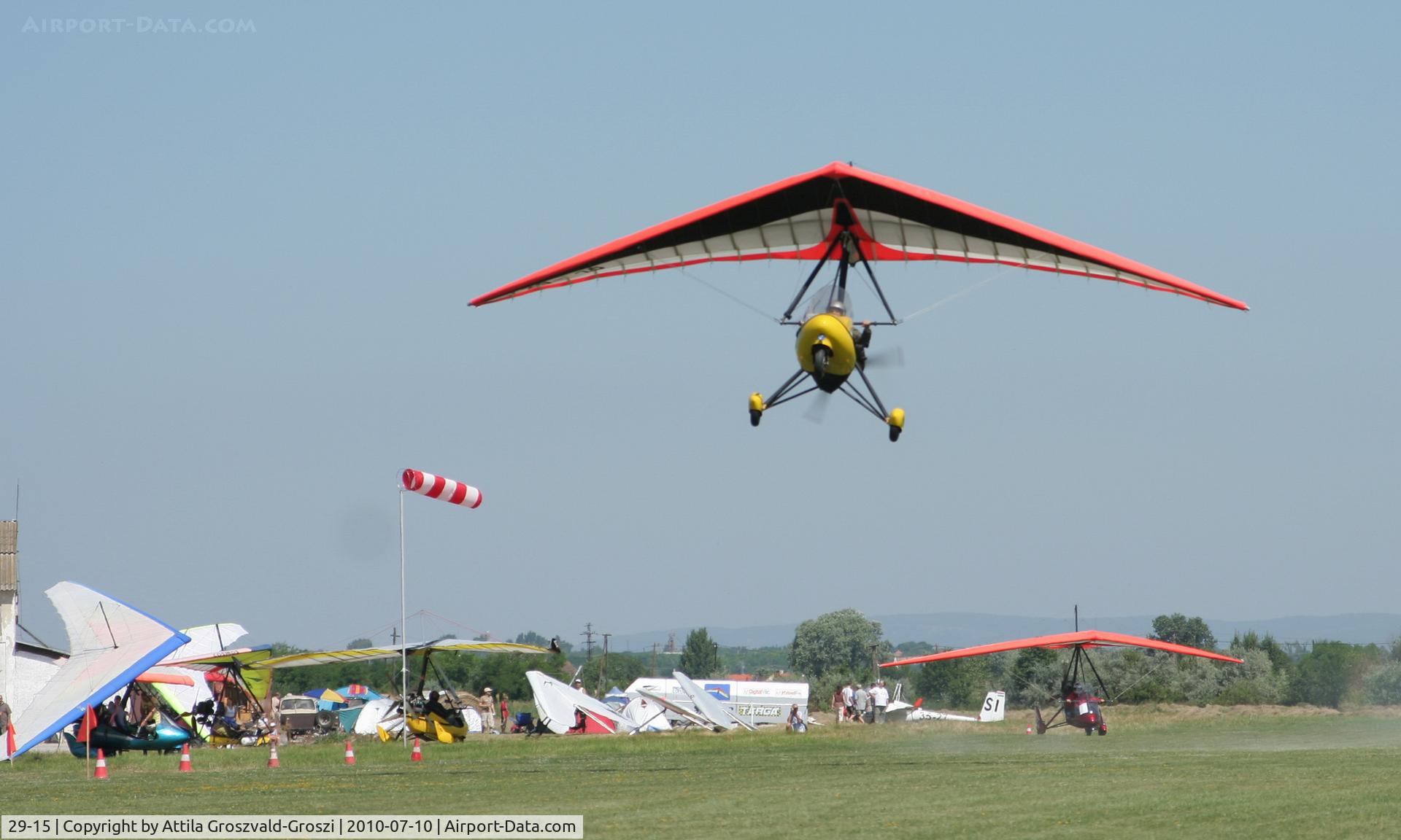29-15, Halley Apollo C15 Sexy / Apollo Racer GT, Balatonfökajár Airport, Hungary