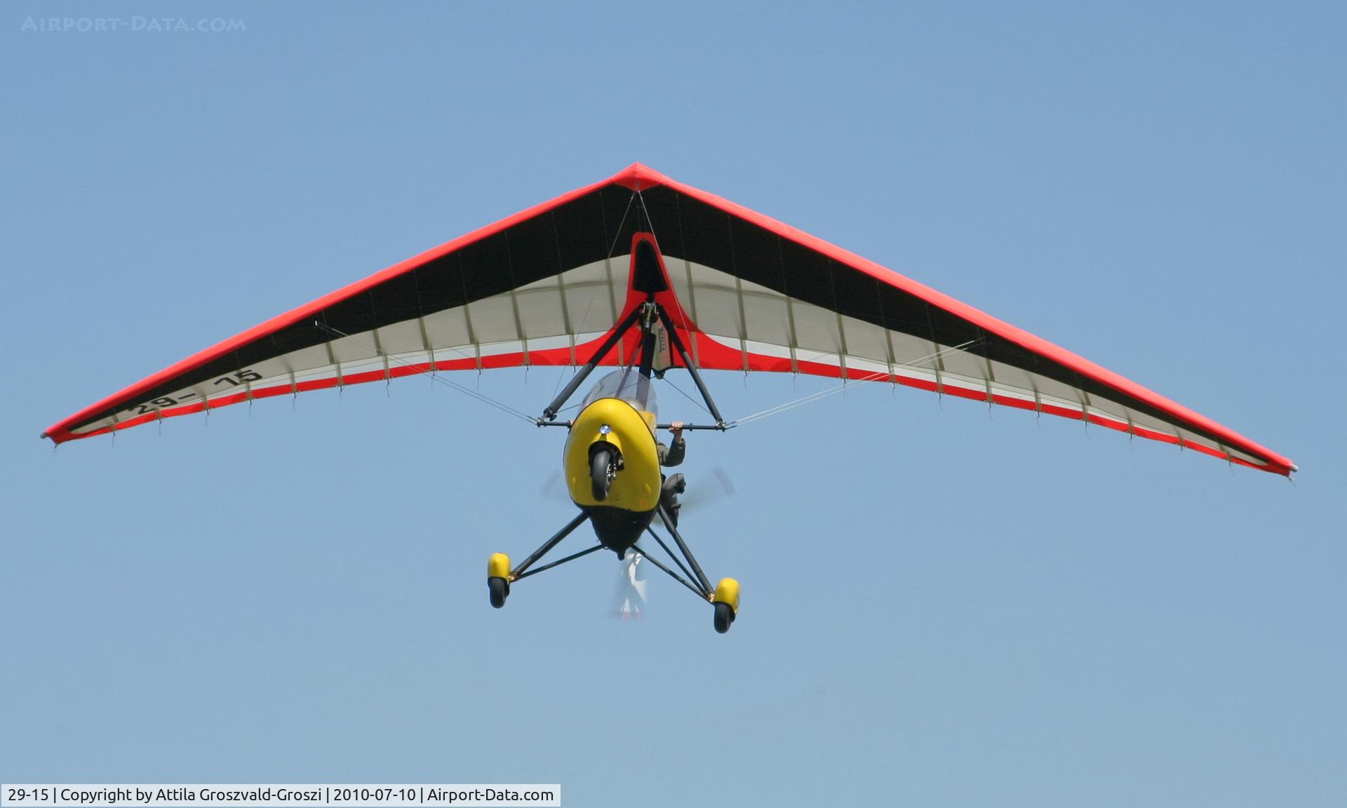 29-15, Halley Apollo C15 Sexy / Apollo Racer GT, Balatonfökajár Airport, Hungary