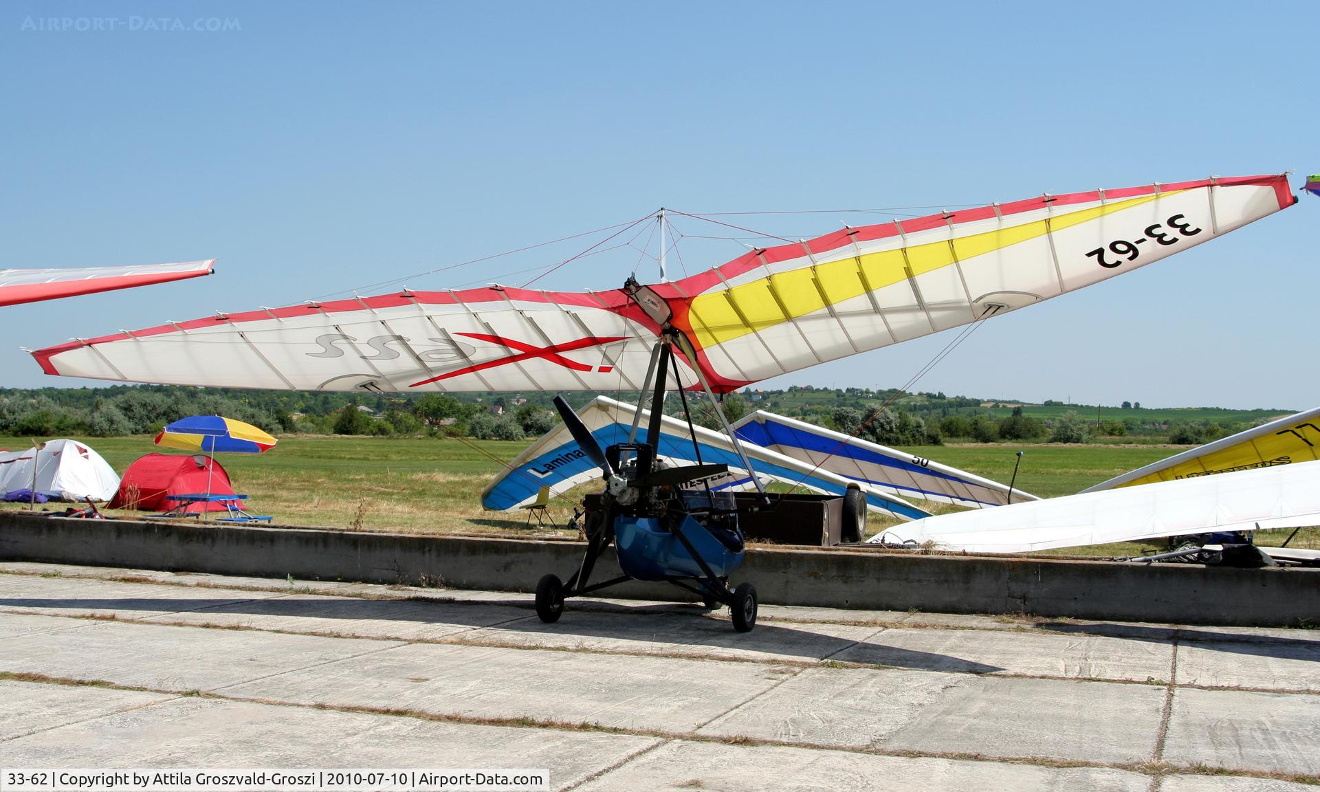 33-62, Halley Apollo Jet Star / Air Création iXess, Balatonfökajár Airport, Hungary