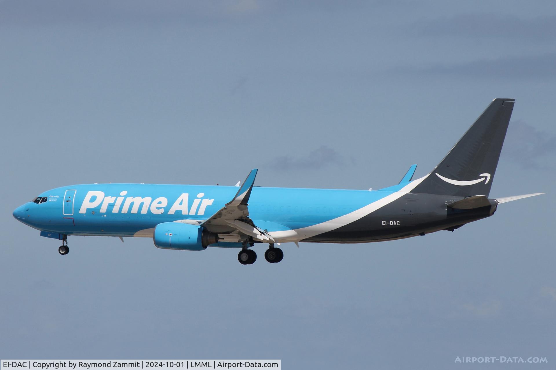EI-DAC, 2002 Boeing 737-8AS C/N 29938, B737-800 EI-DAC Amazon PrimeAir ASL