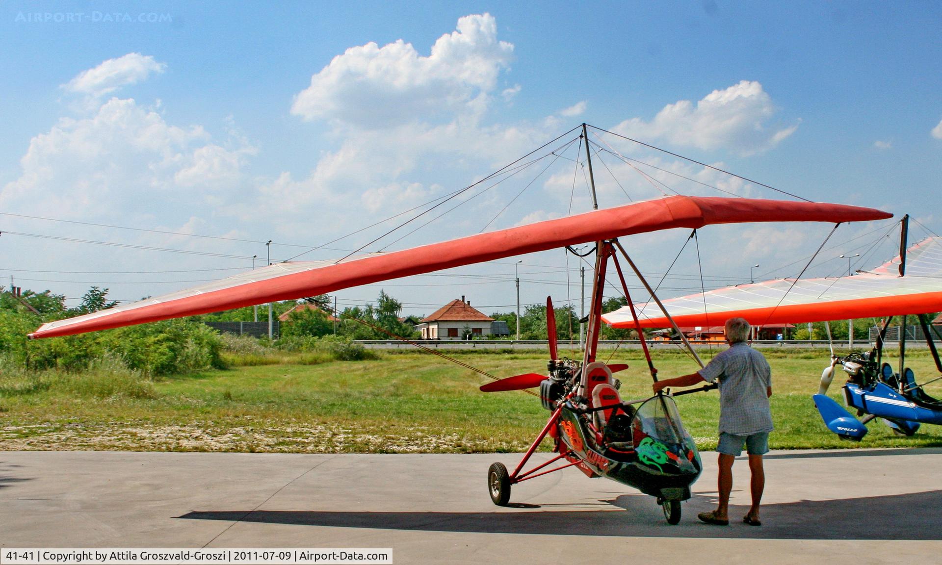 41-41, Air Création Air Création XP / Air Création Clipper GTE, Surjány Airport, Hungary