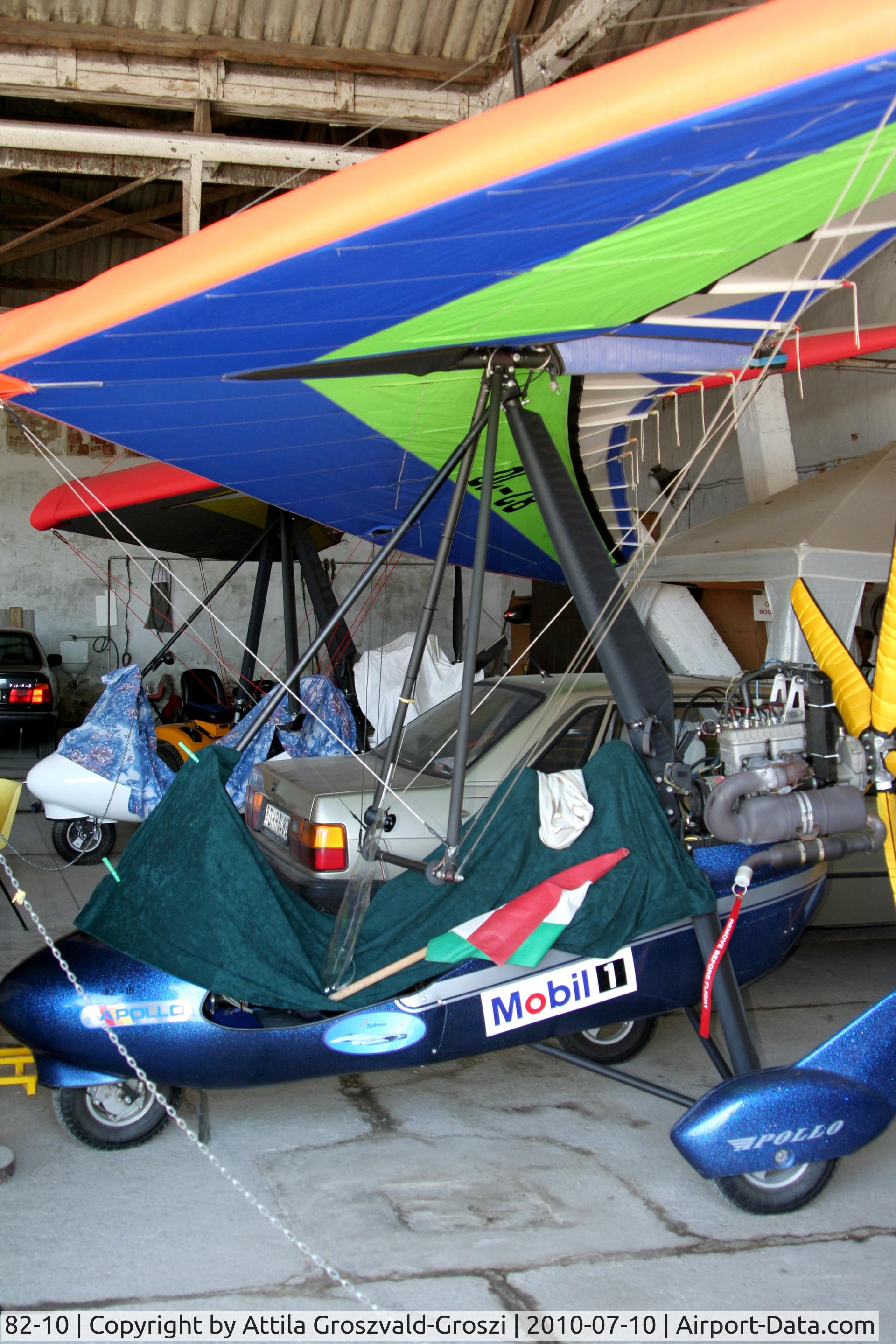 82-10, Halley Apollo CX / Apollo Jet Star, Balatonfökajár Airport, Hungary