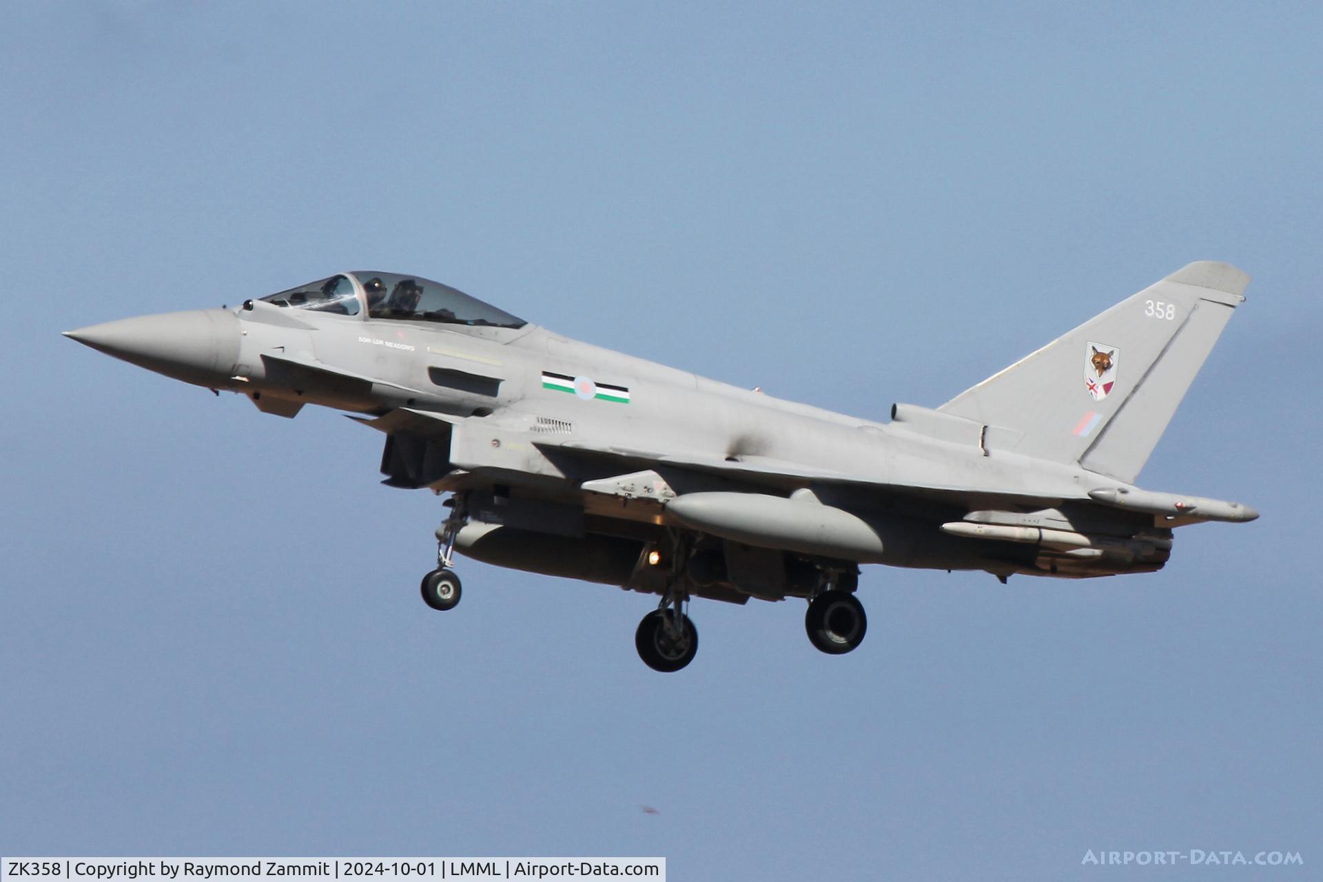 ZK358, 2014 Eurofighter EF-2000 Typhoon FGR.4 C/N BS119, Eurofighter EF-2000 Typhoon FGR.4 ZK358 of 12Sqn Royal Air Force