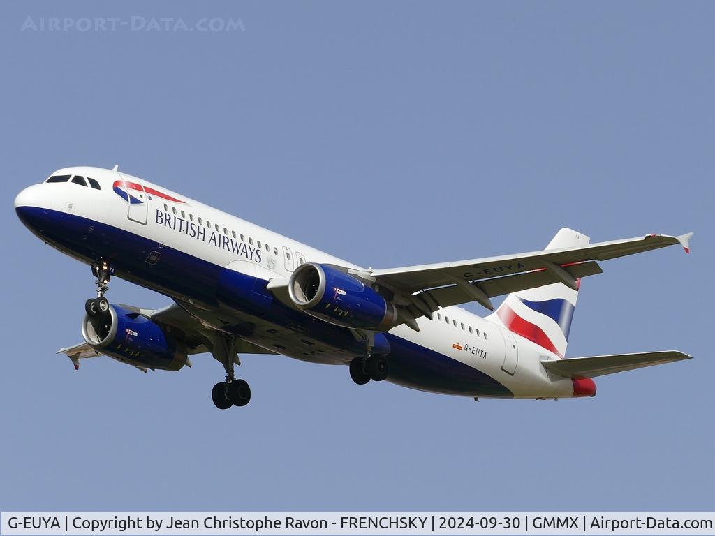 G-EUYA, 2008 Airbus A320-232 C/N 3697, London (LHR)	Marrakesh (RAK)	BA668