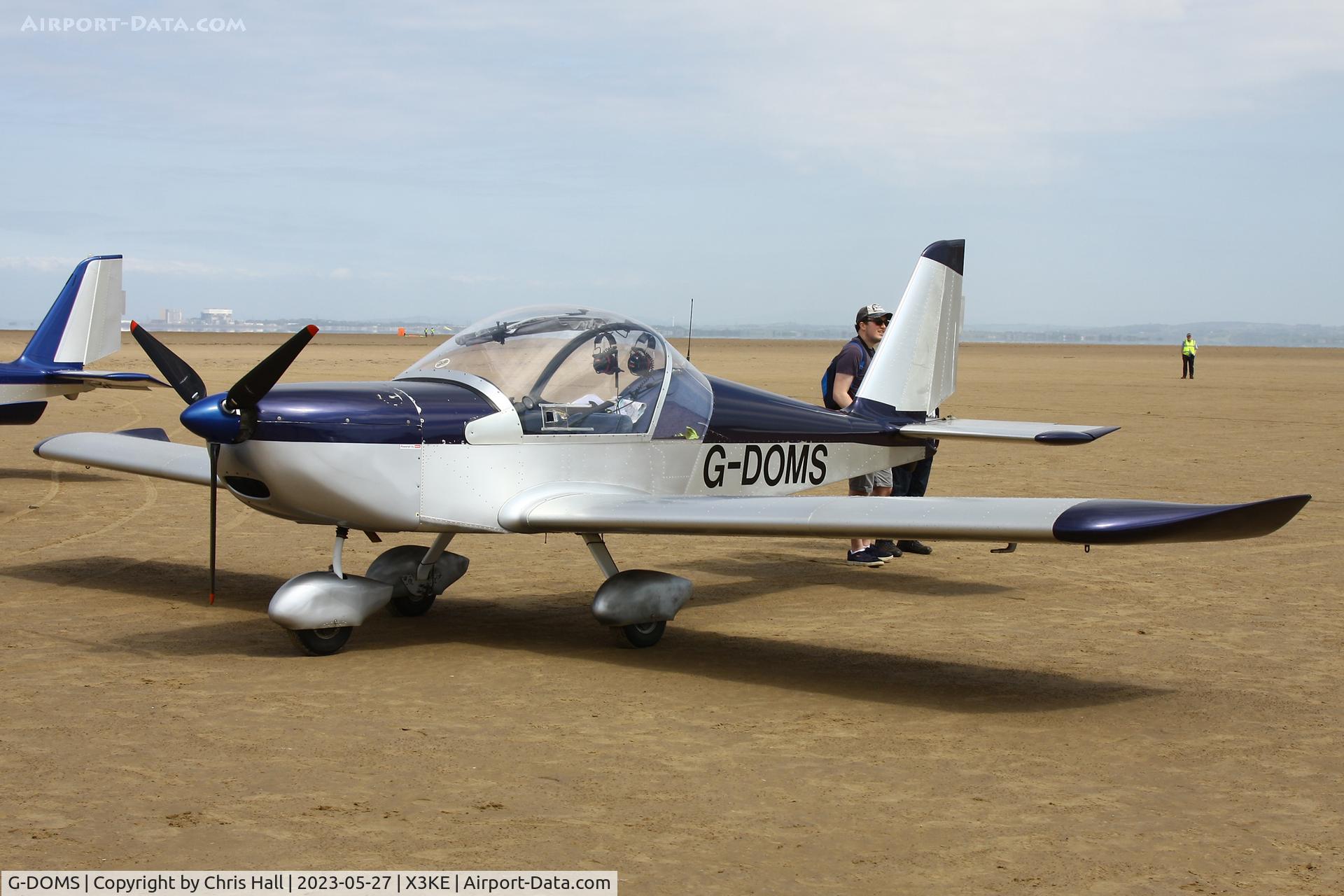 G-DOMS, 2004 Aerotechnik EV-97A Eurostar C/N PFA 315-14254, Lancashire Landing 2023