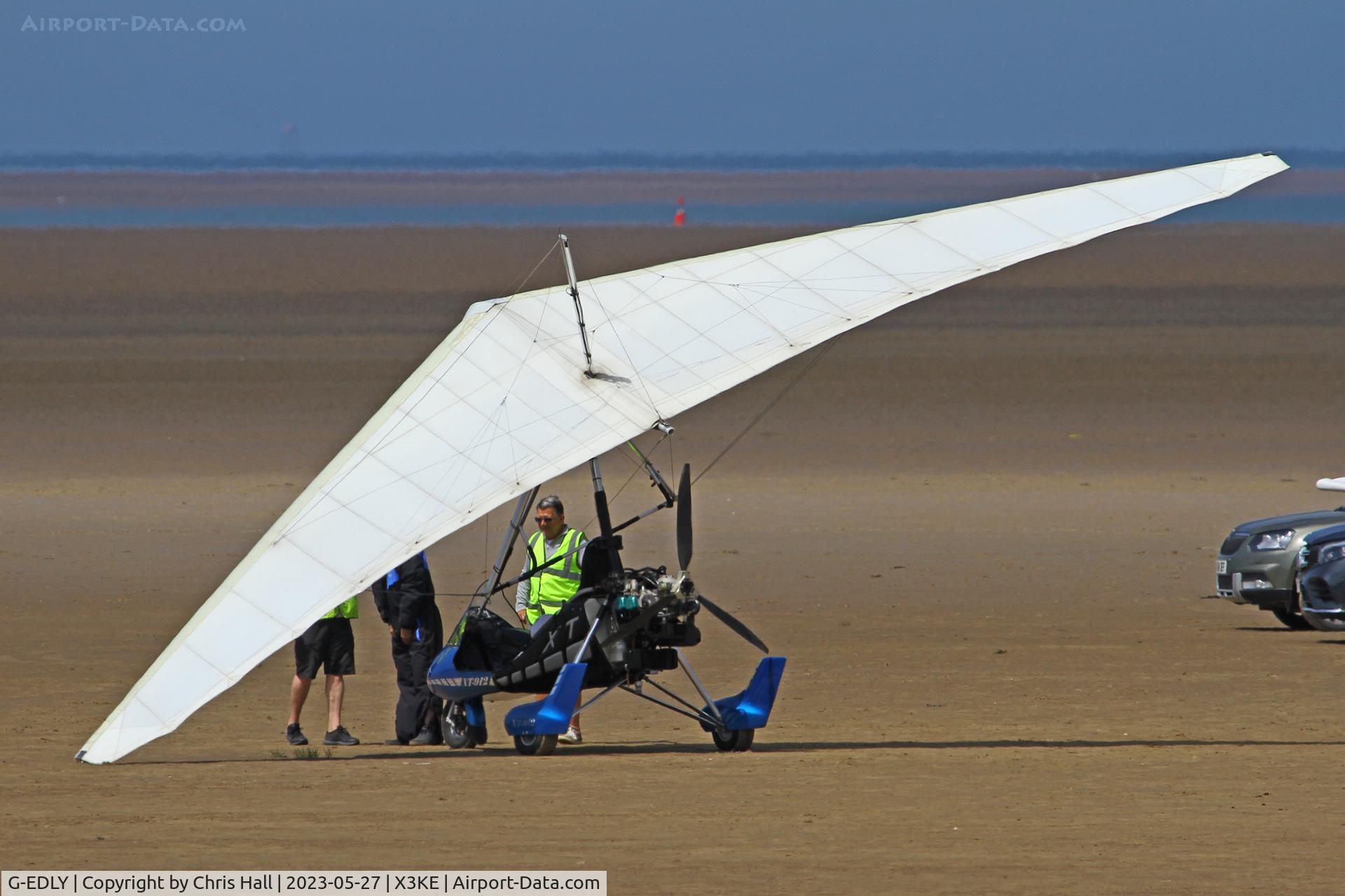 G-EDLY, 2005 Airborne Edge XT912-B/Streak III-B C/N XT-912-073, Lancashire Landing 2023