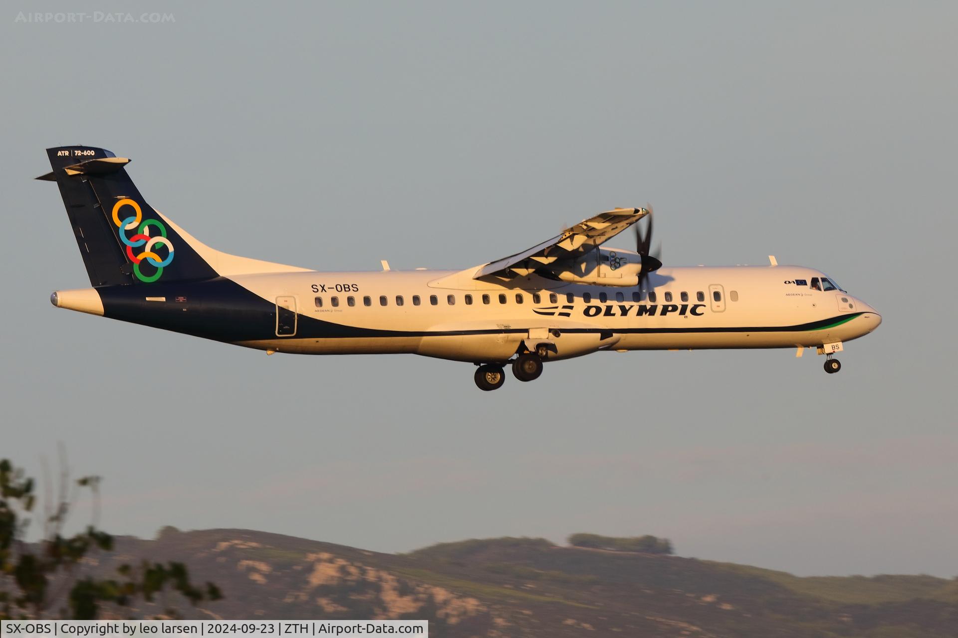 SX-OBS, 2024 ATR 72-600 C/N 1693, Zakynthos 23.9.2024