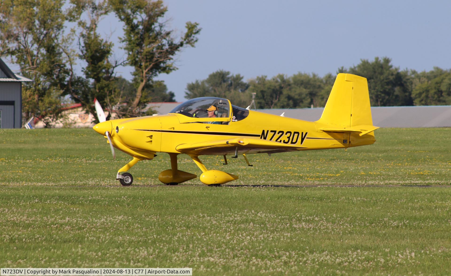 N723DV, 2014 Van's RV-7A C/N 72383, Vans RV-7A